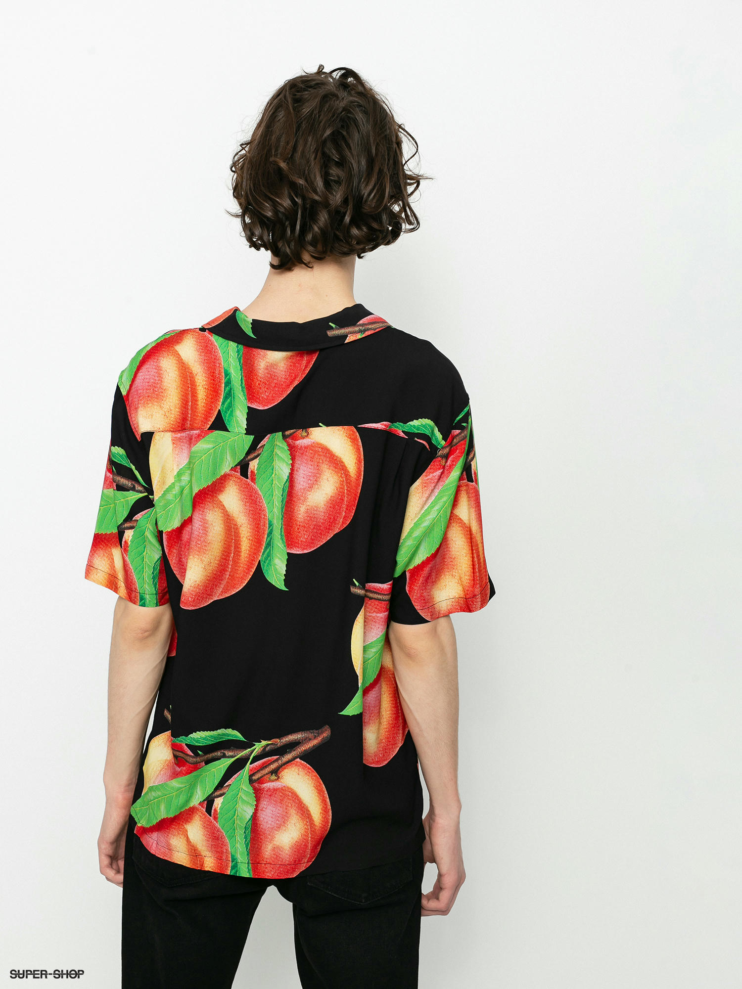 Stussy Peach Pattern Shirt (black)