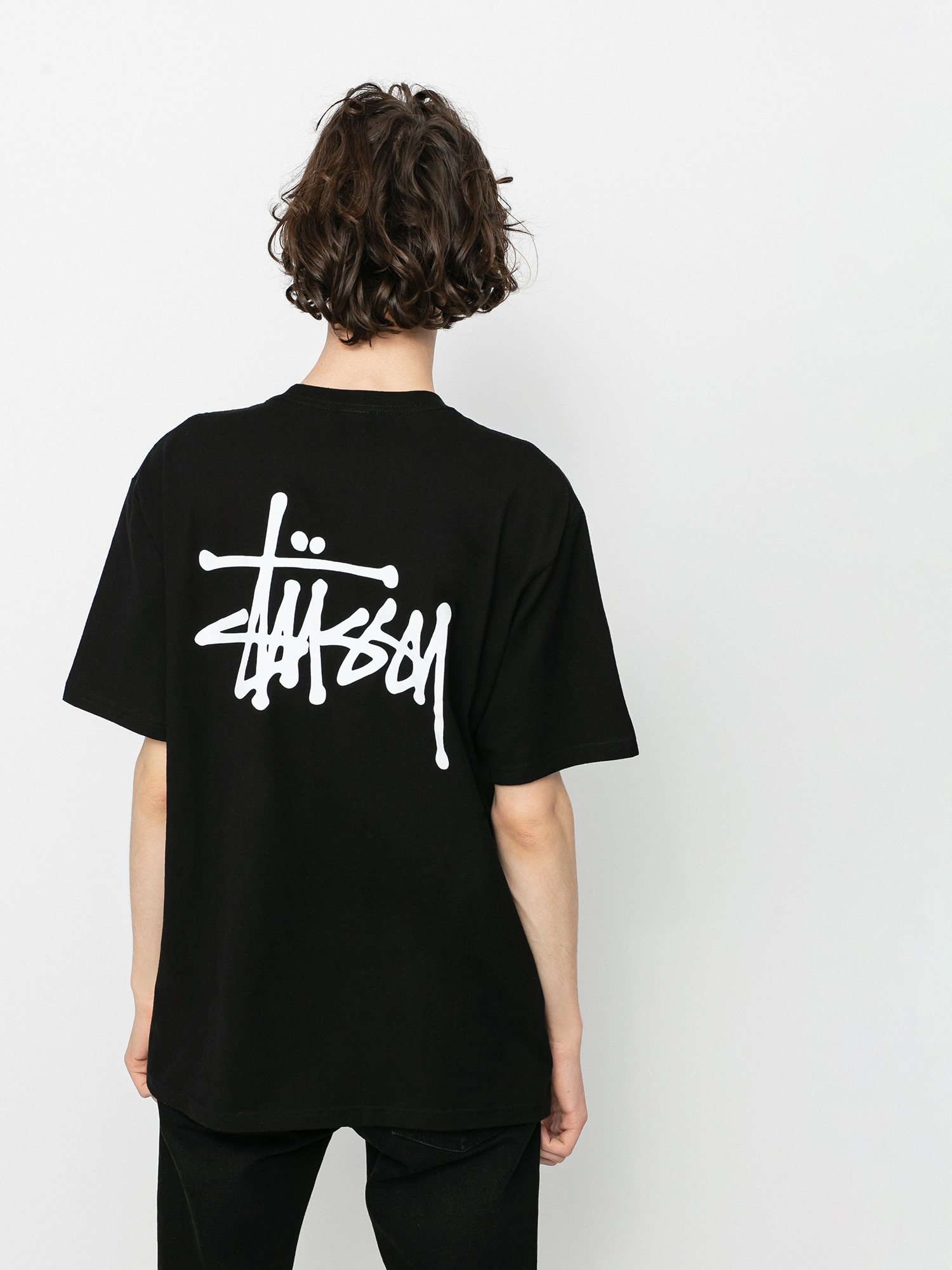 Stussy Basic T-shirt - black (black)