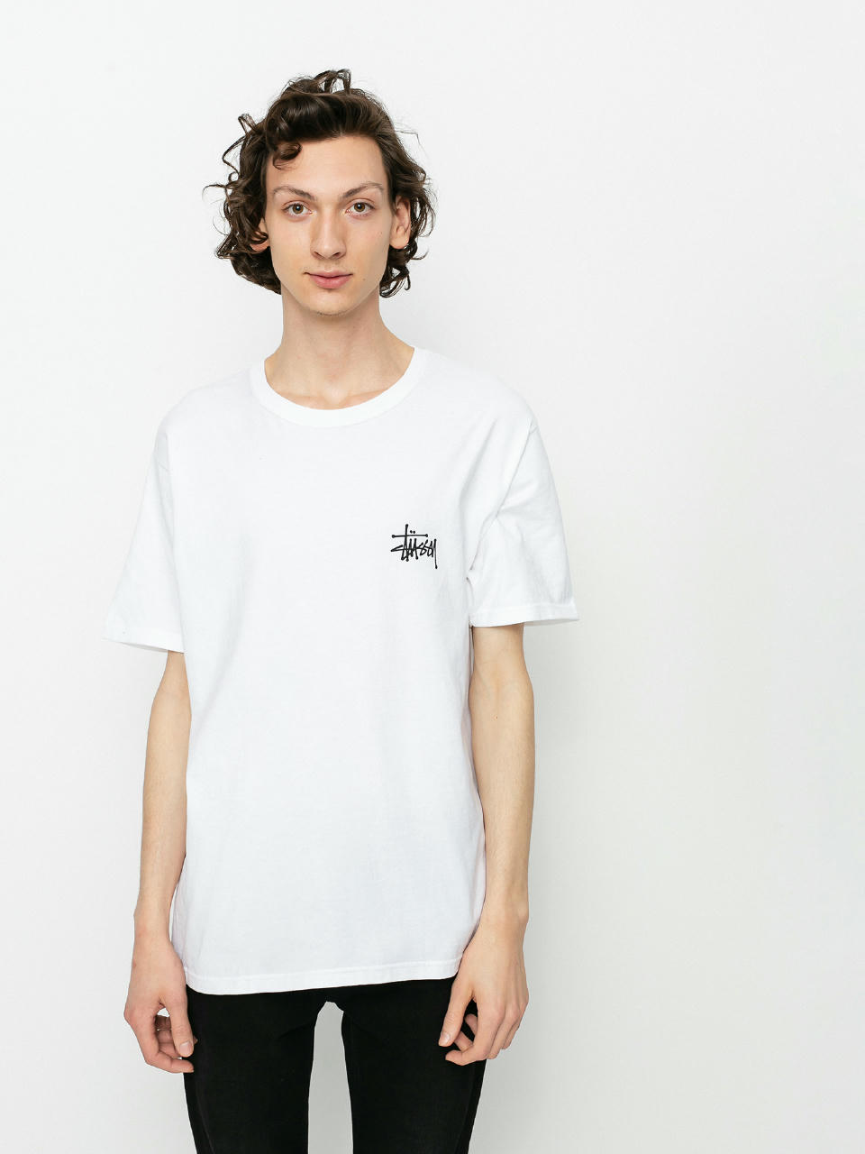 Stussy Basic T-shirt (white)