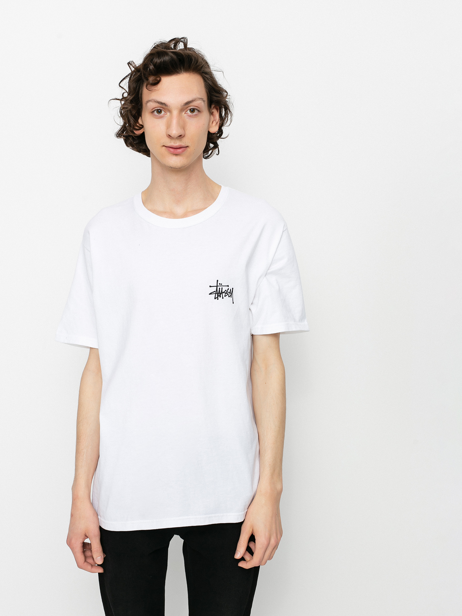 Stussy Basic T-Shirt (white)