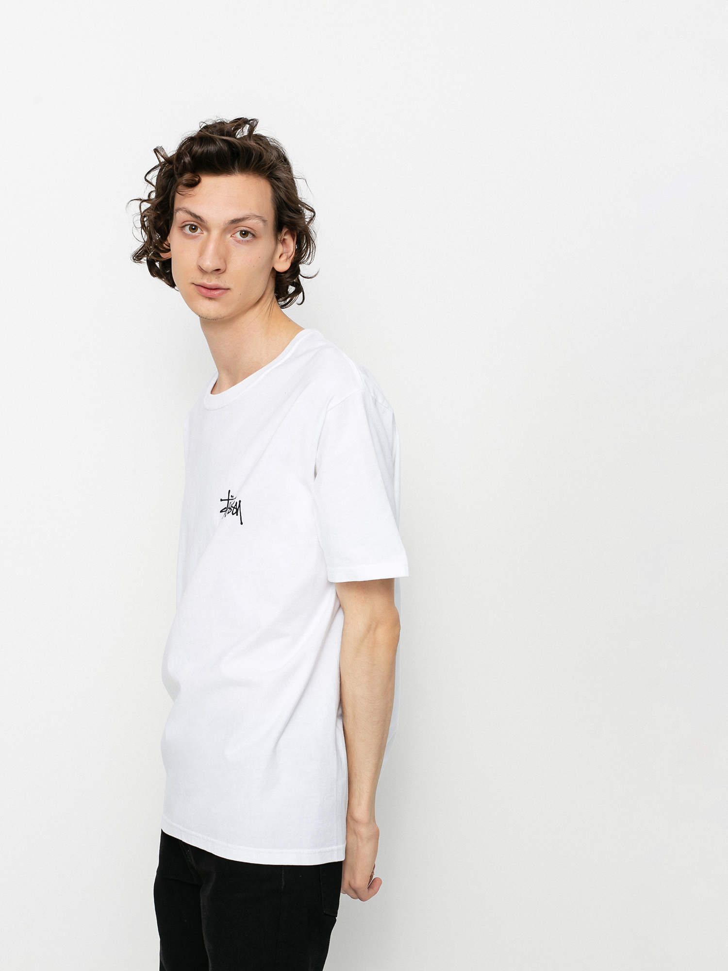 Stussy Basic T-shirt - white (white)
