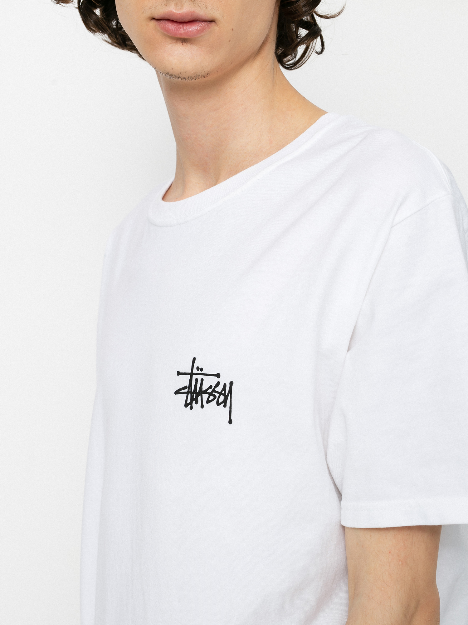 Stussy Basic T-shirt (white)