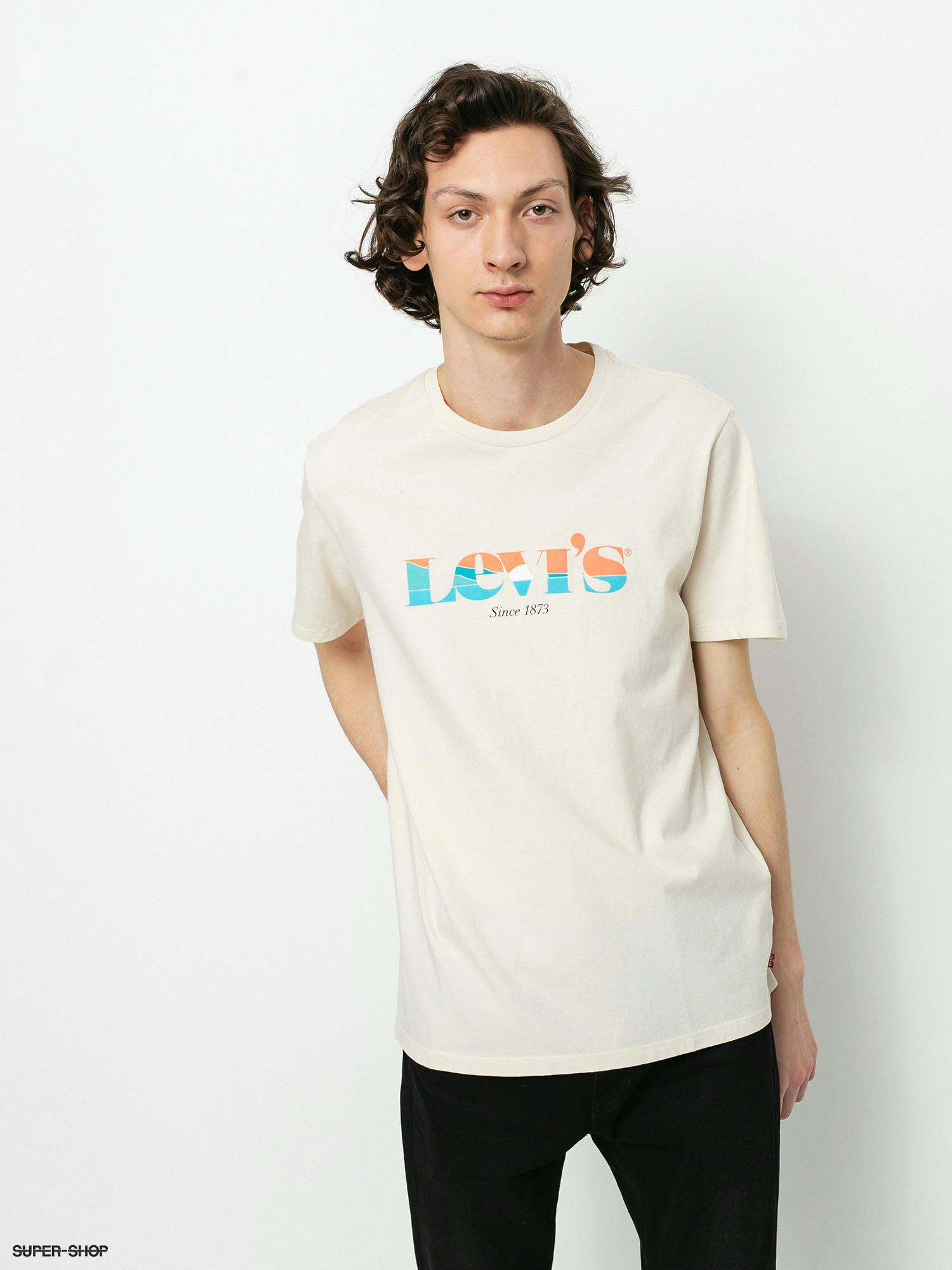 levis graphic crewneck tee