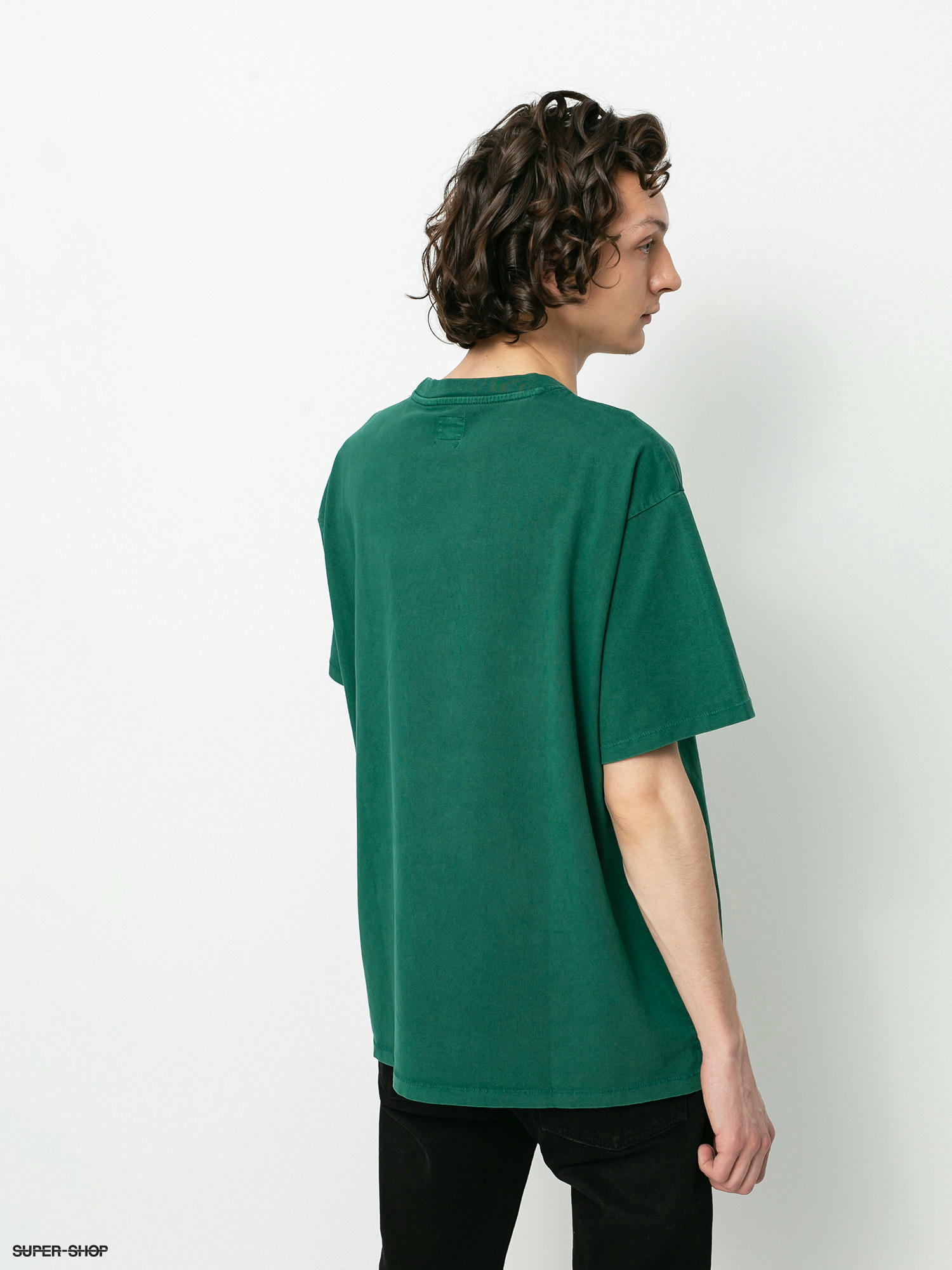 TS5600TD, Tie Dye | Essential Street T-shirts Forest Green Splash / S