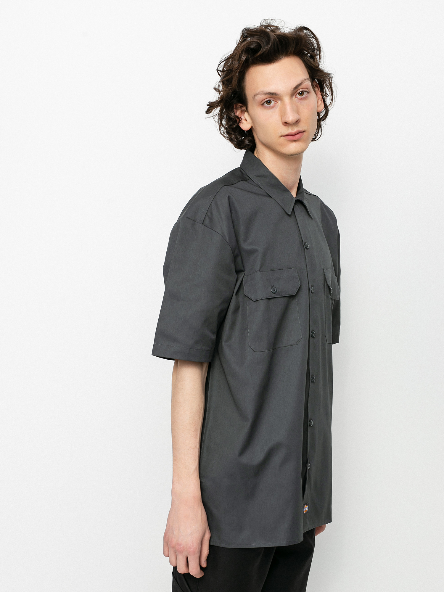 Dickies Work Shirt (charcoal grey)