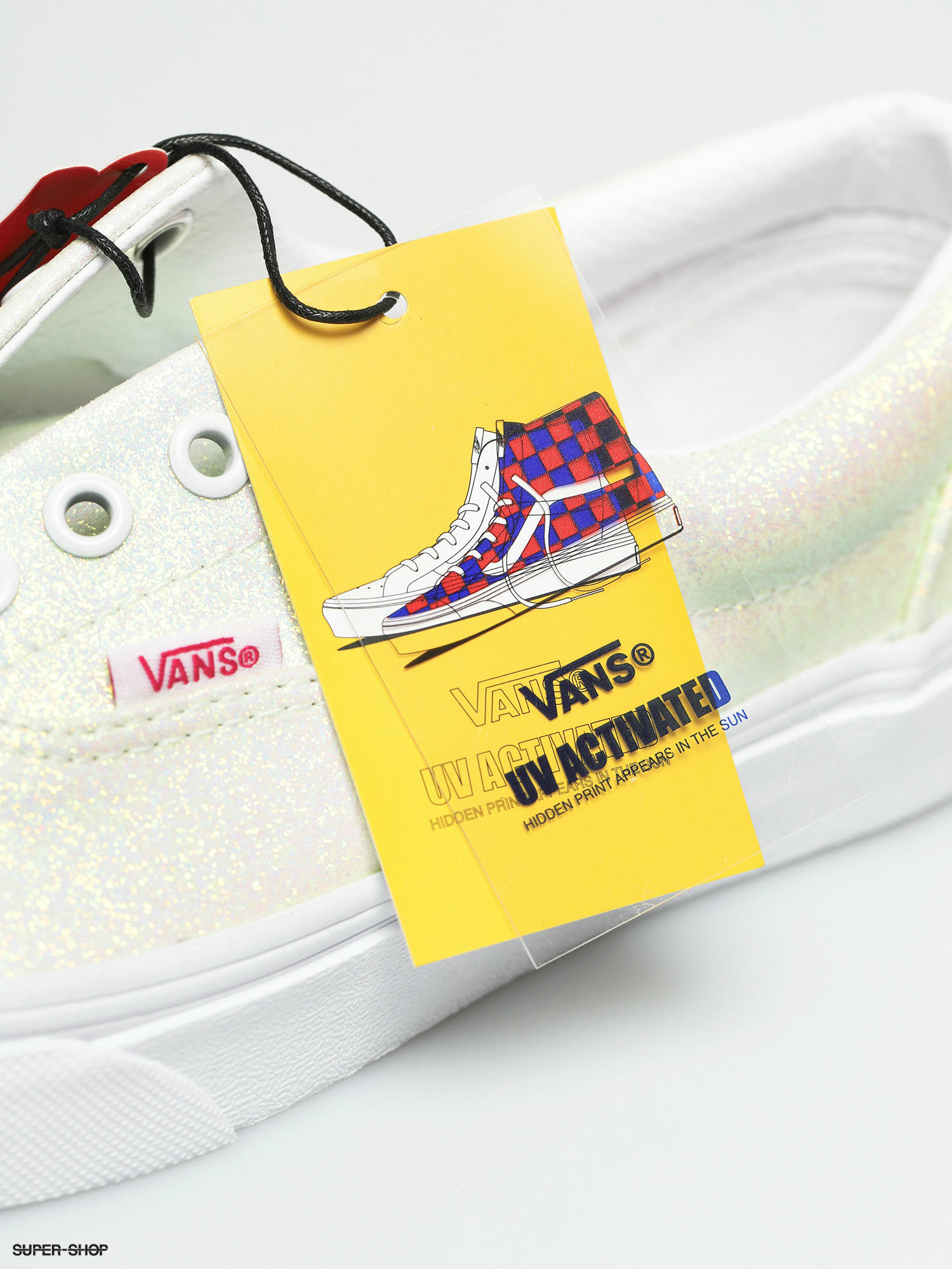 glitter vans uv