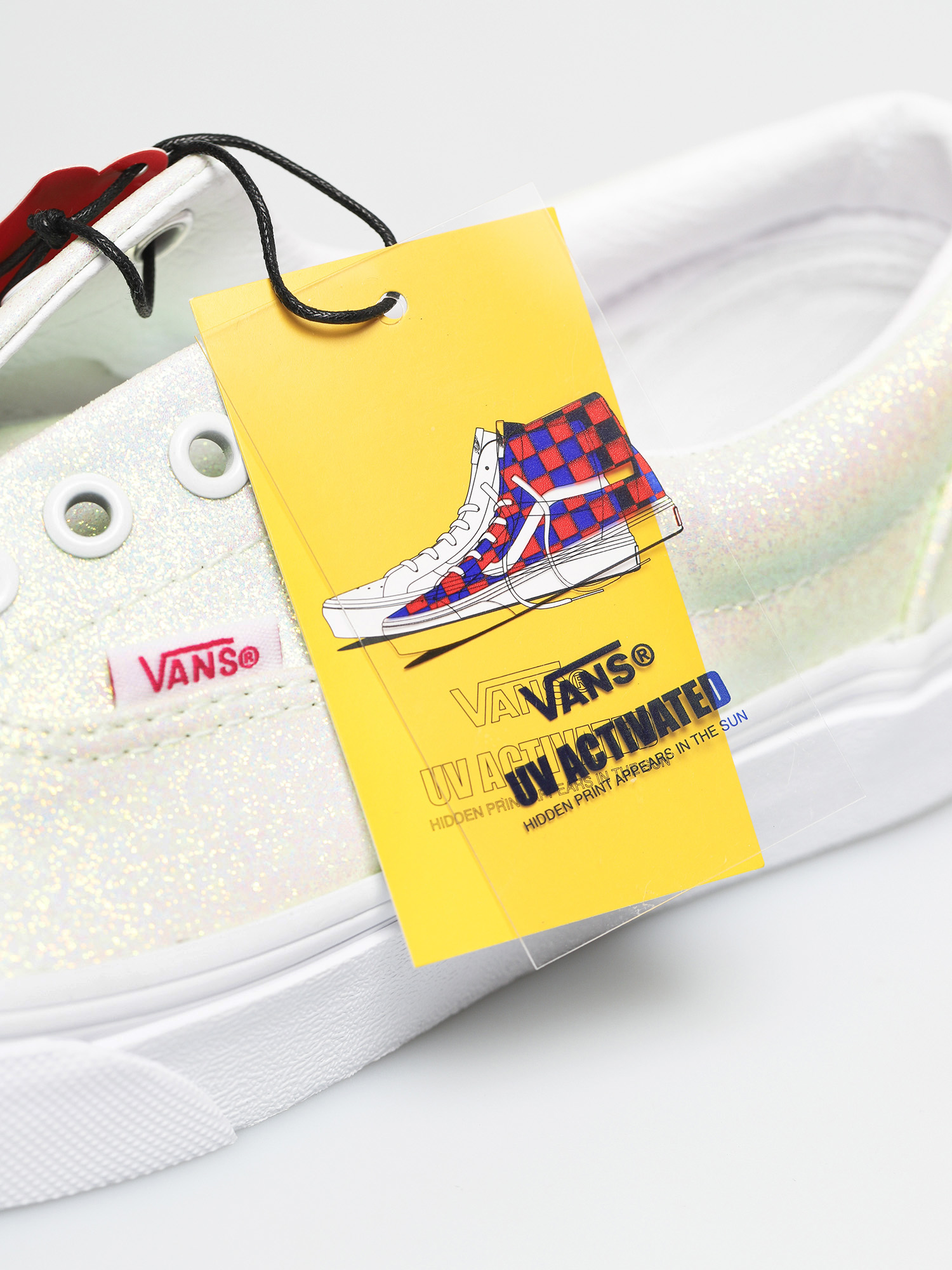 Vans Era Shoes (uv glitter pink/true white)