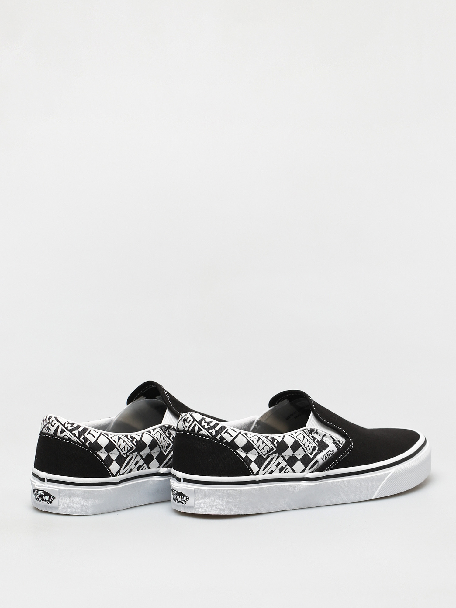 Vans Classic Slip On Schuhe (off the wall black/asphalt)