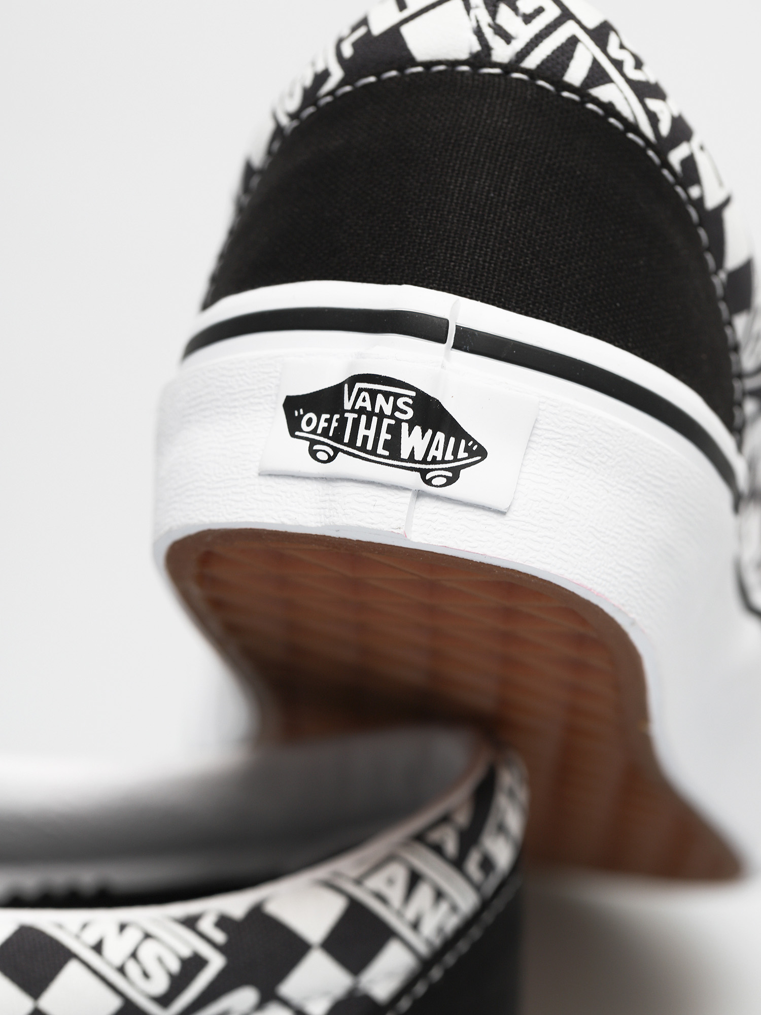 Vans Classic Slip On Schuhe (off the wall black/asphalt)