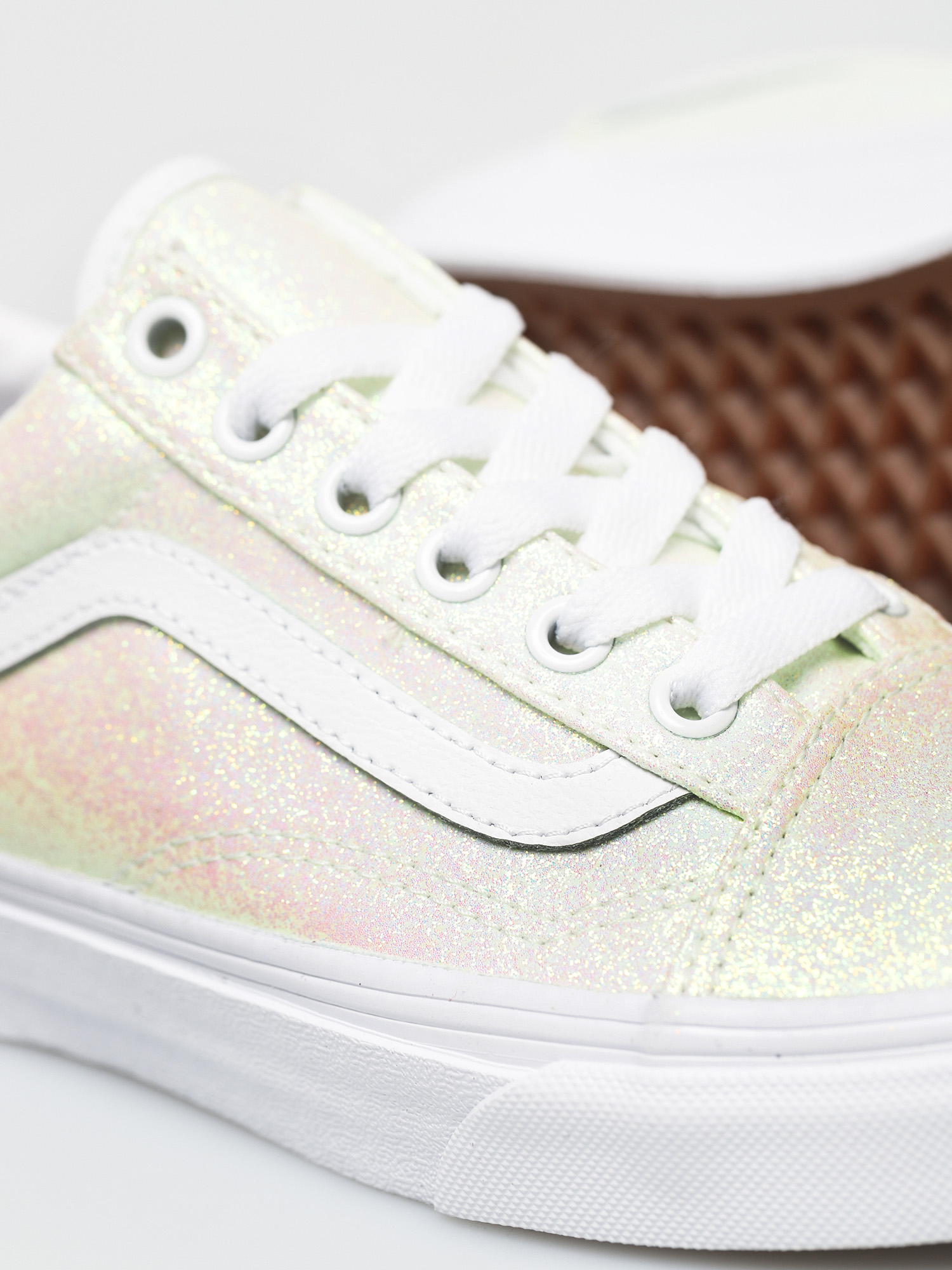 Vans Old Skool Schuhe (uv glitter pink/true white)