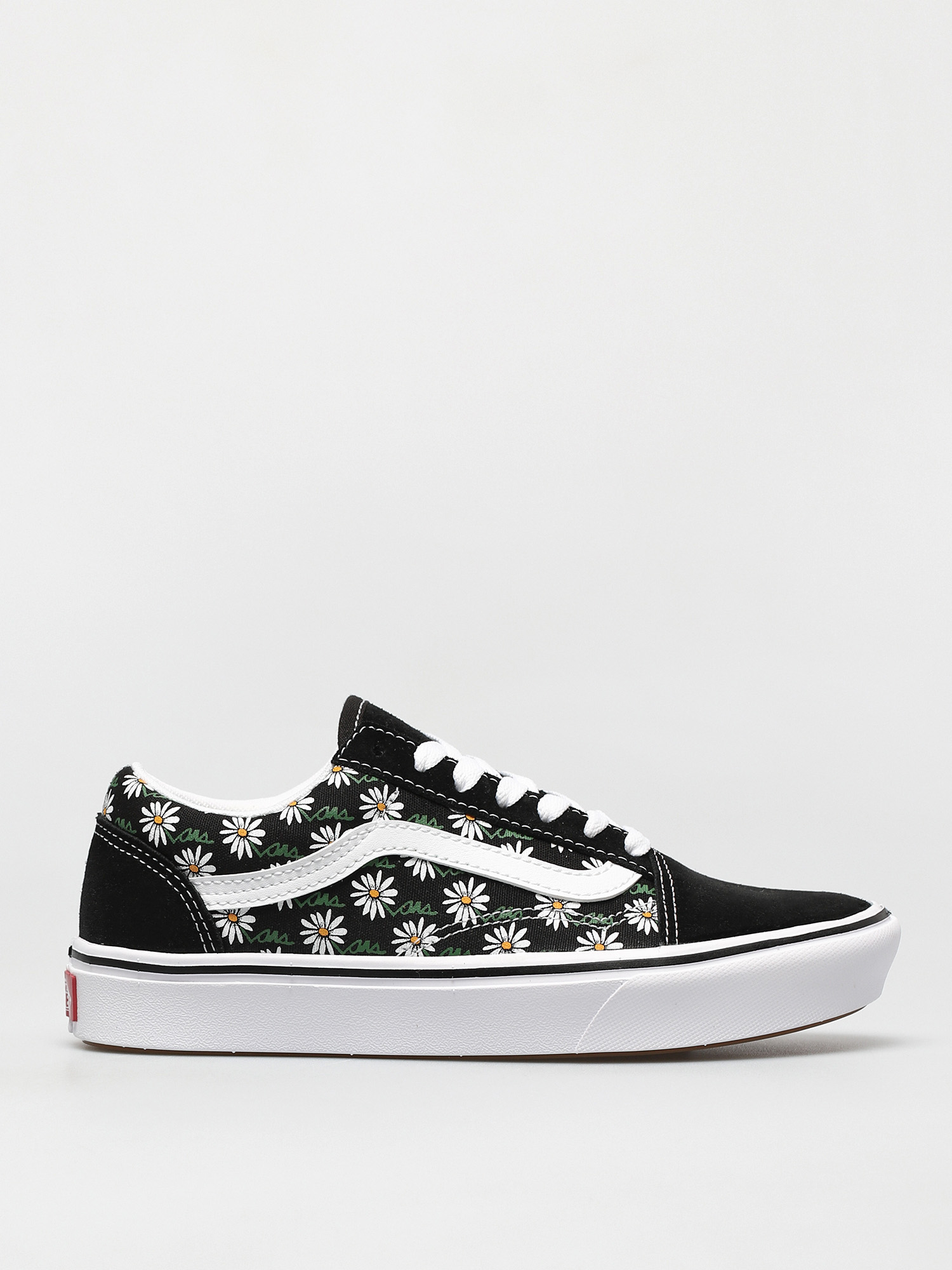 Vans Comfycush Old Skool Schuhe (scribble flower daisy/black)