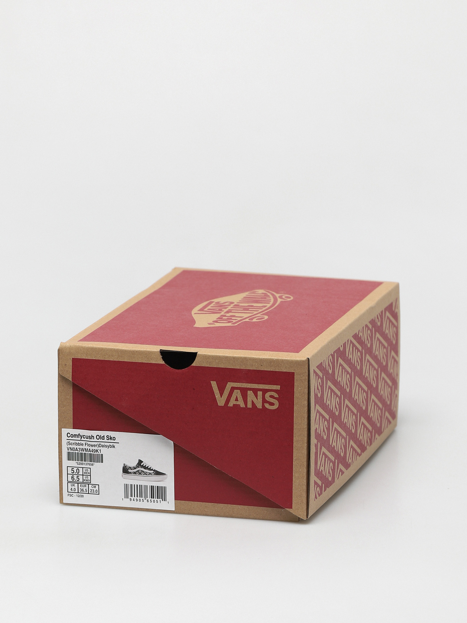 Vans Comfycush Old Skool Schuhe (scribble flower daisy/black)