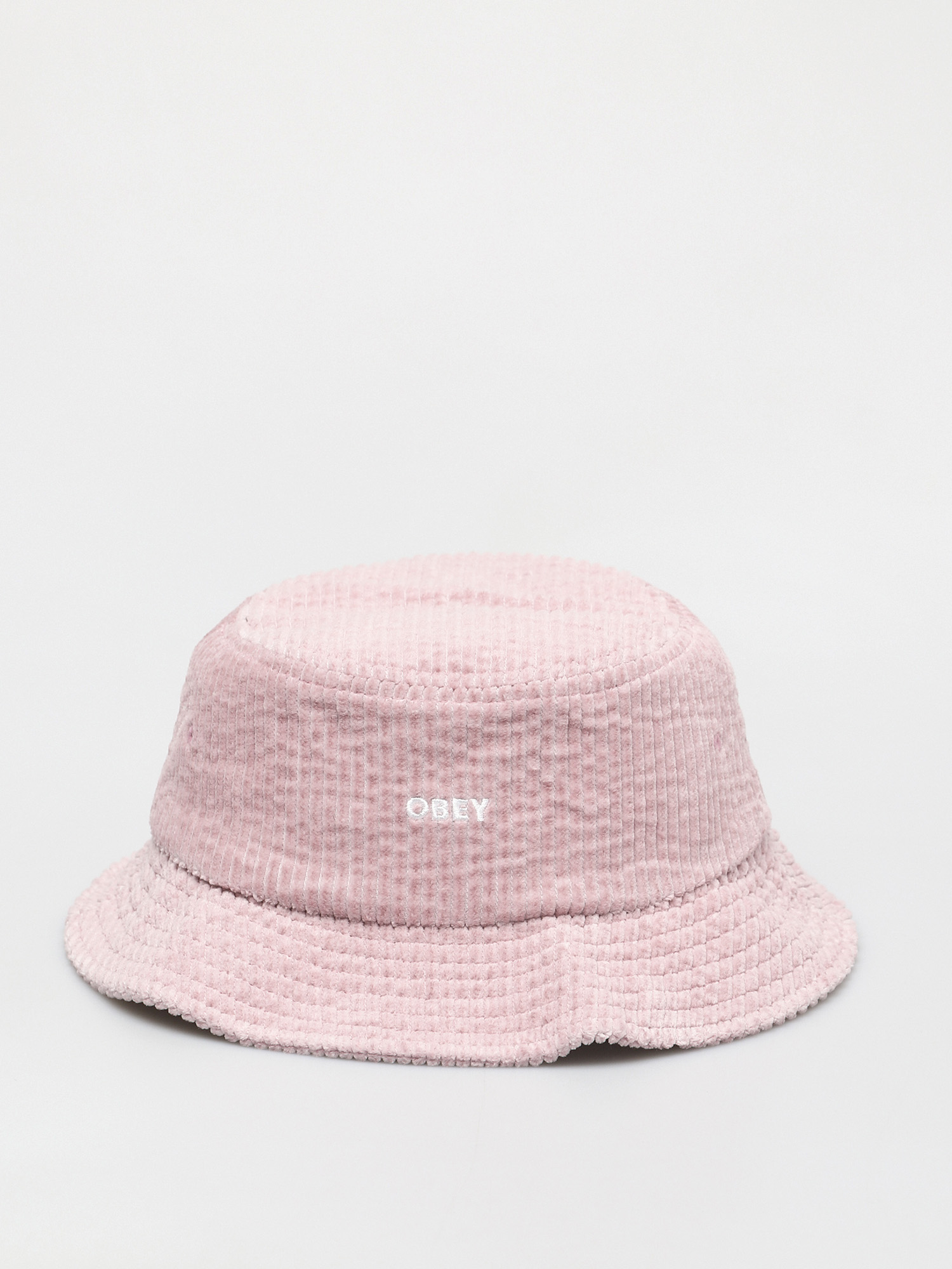 OBEY Bold Cord Bucket Hat (dusty rose)