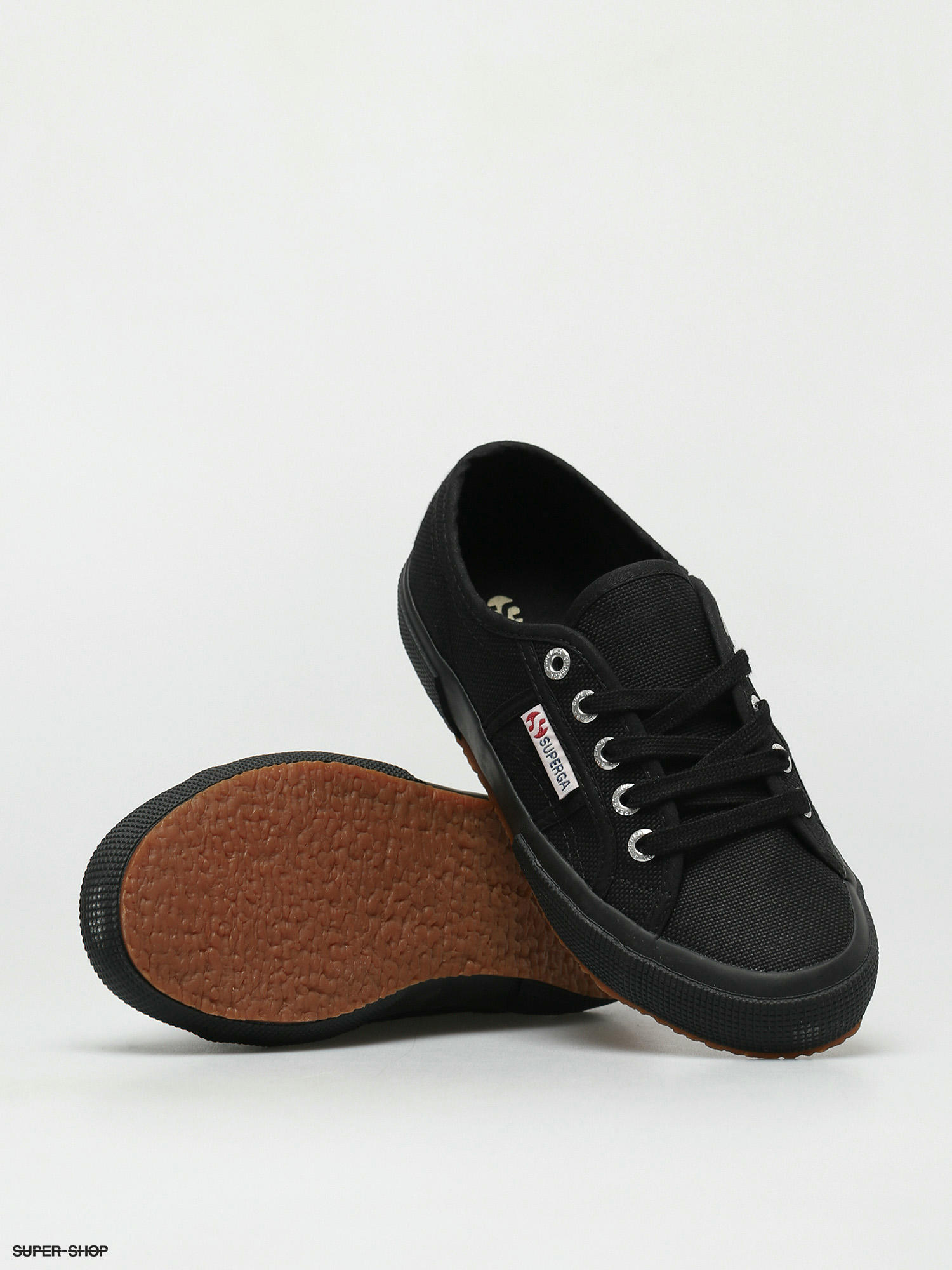 Superga all black outlet sneakers