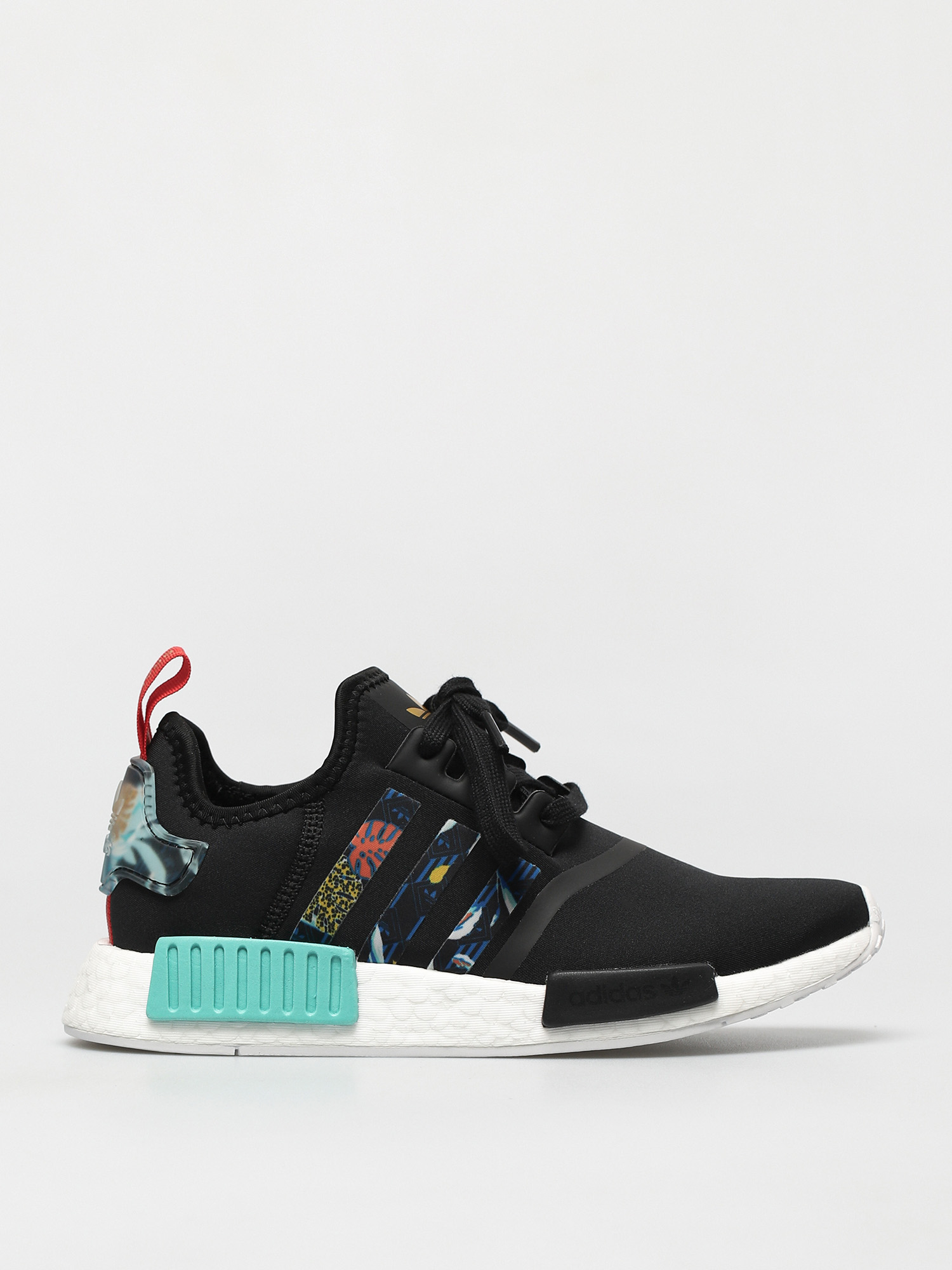 adidas nmd black multicolor