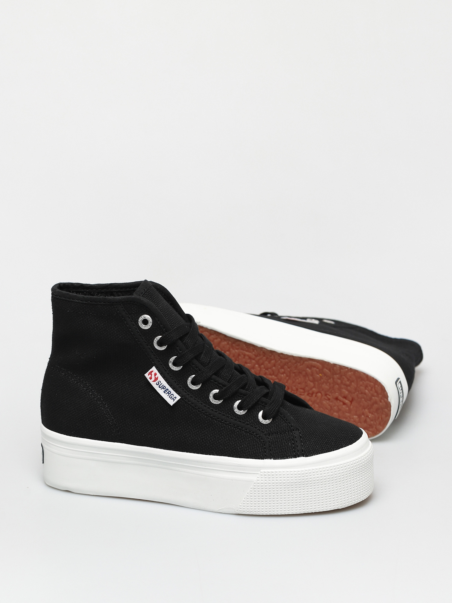 Superga on sale platform alte