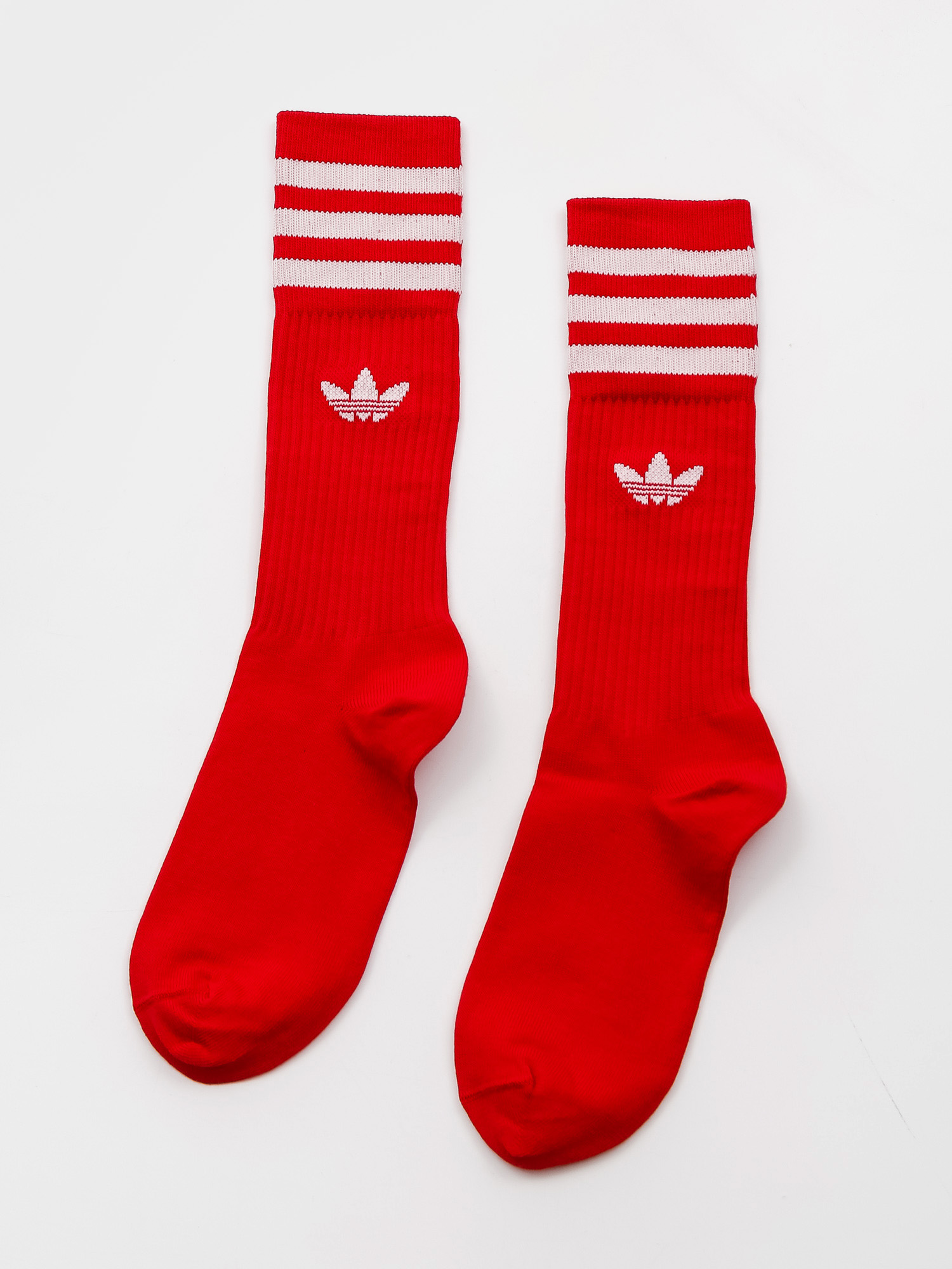 adidas Originals Solid Crew Sock Socken (white/cburgu/scarle)