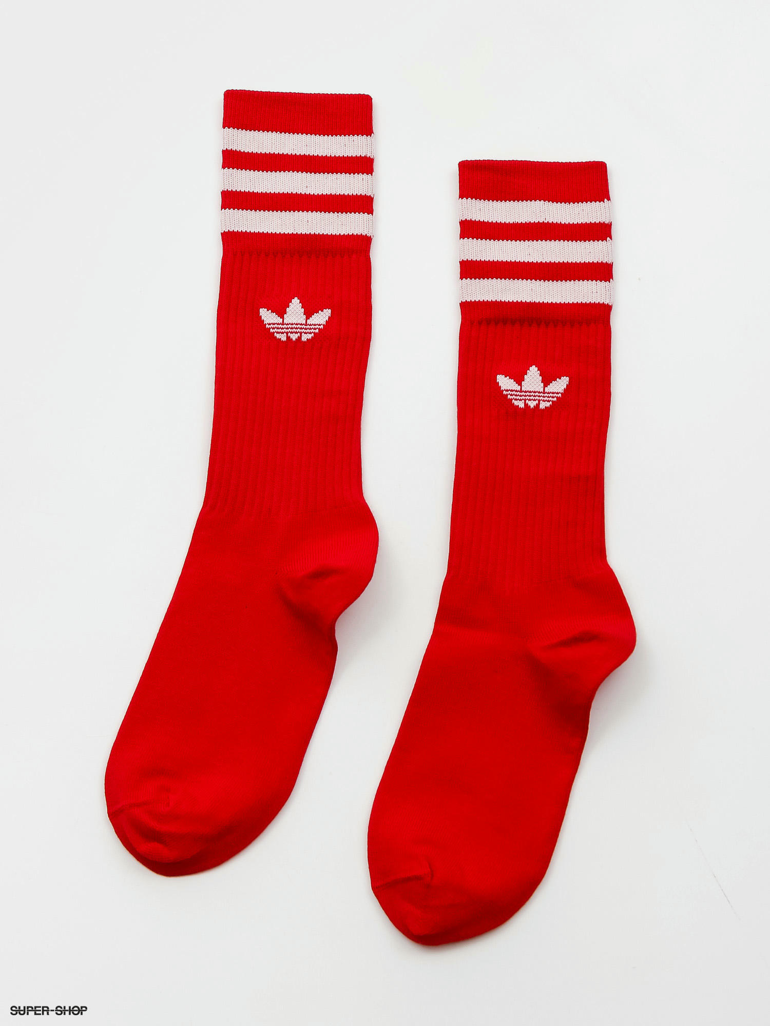 adidas Originals Crew Socks (white/cburgu/scarle)