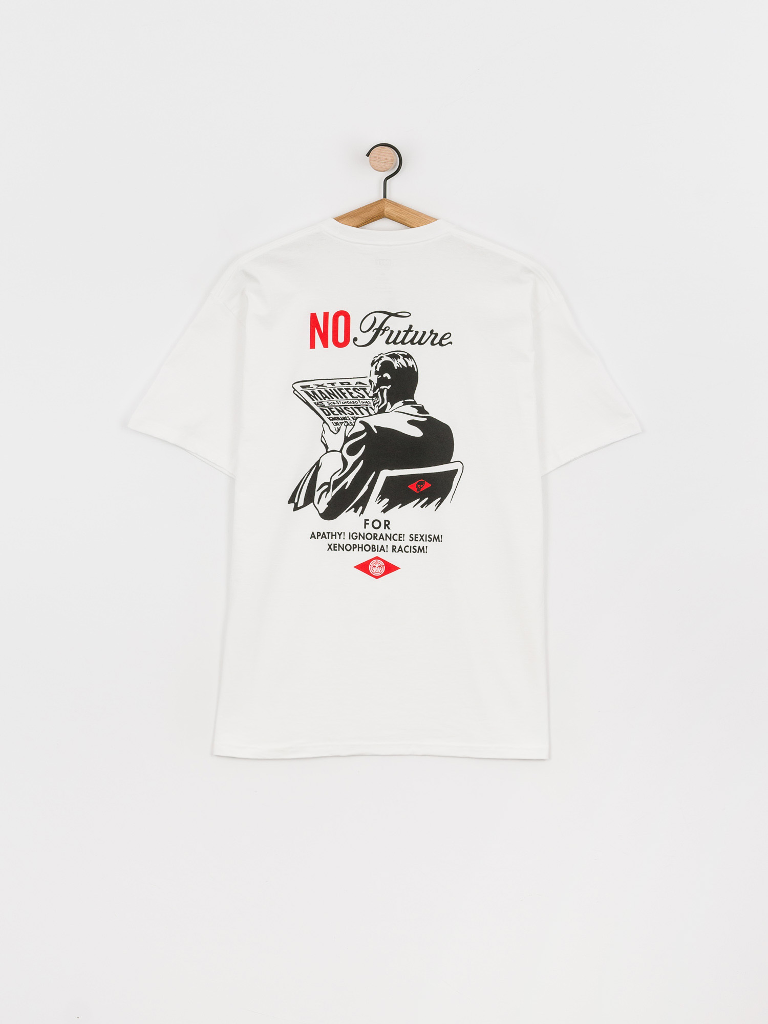 OBEY No Future T-shirt (white)