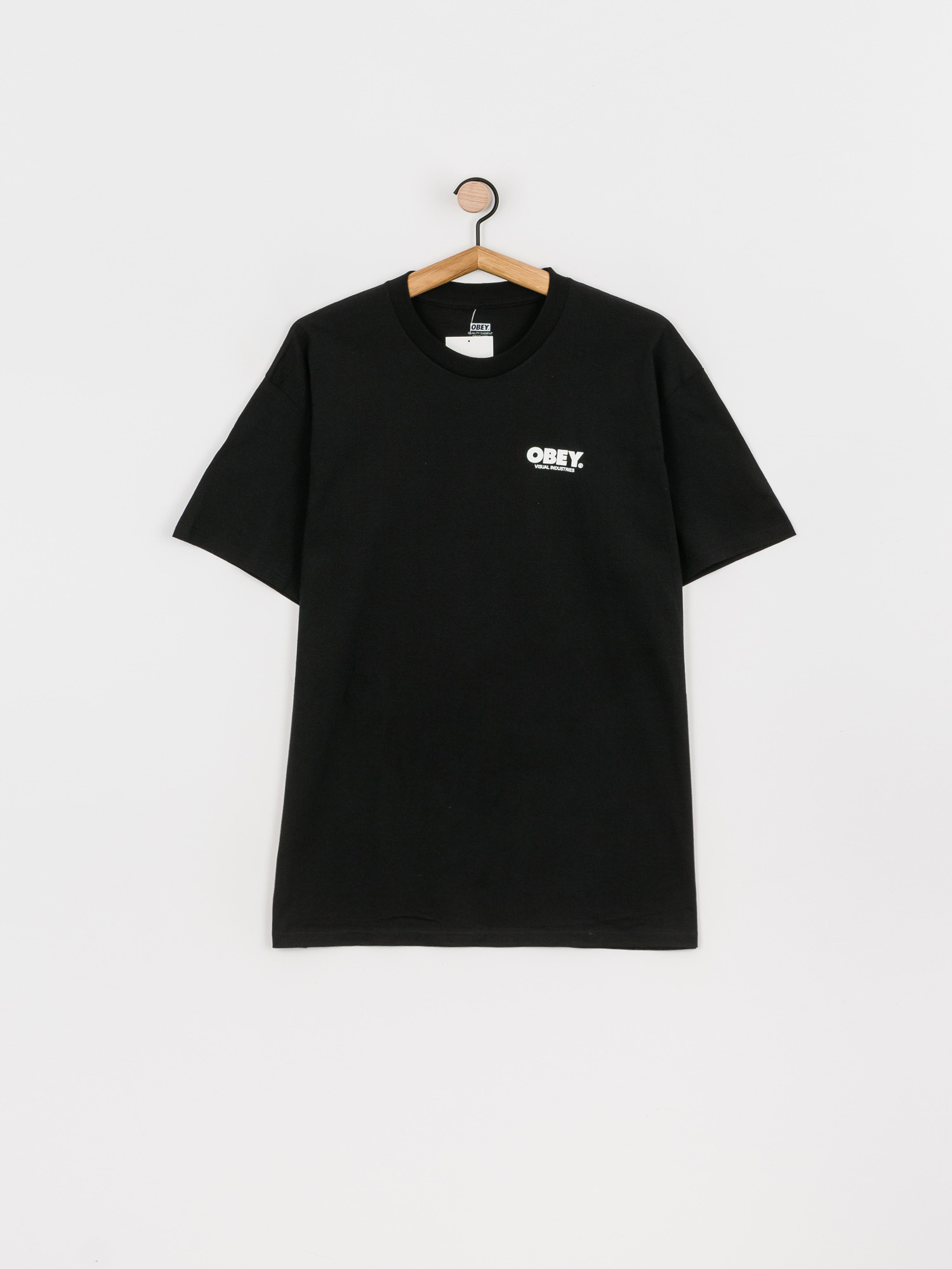 OBEY Visual Industries T-shirt (black)