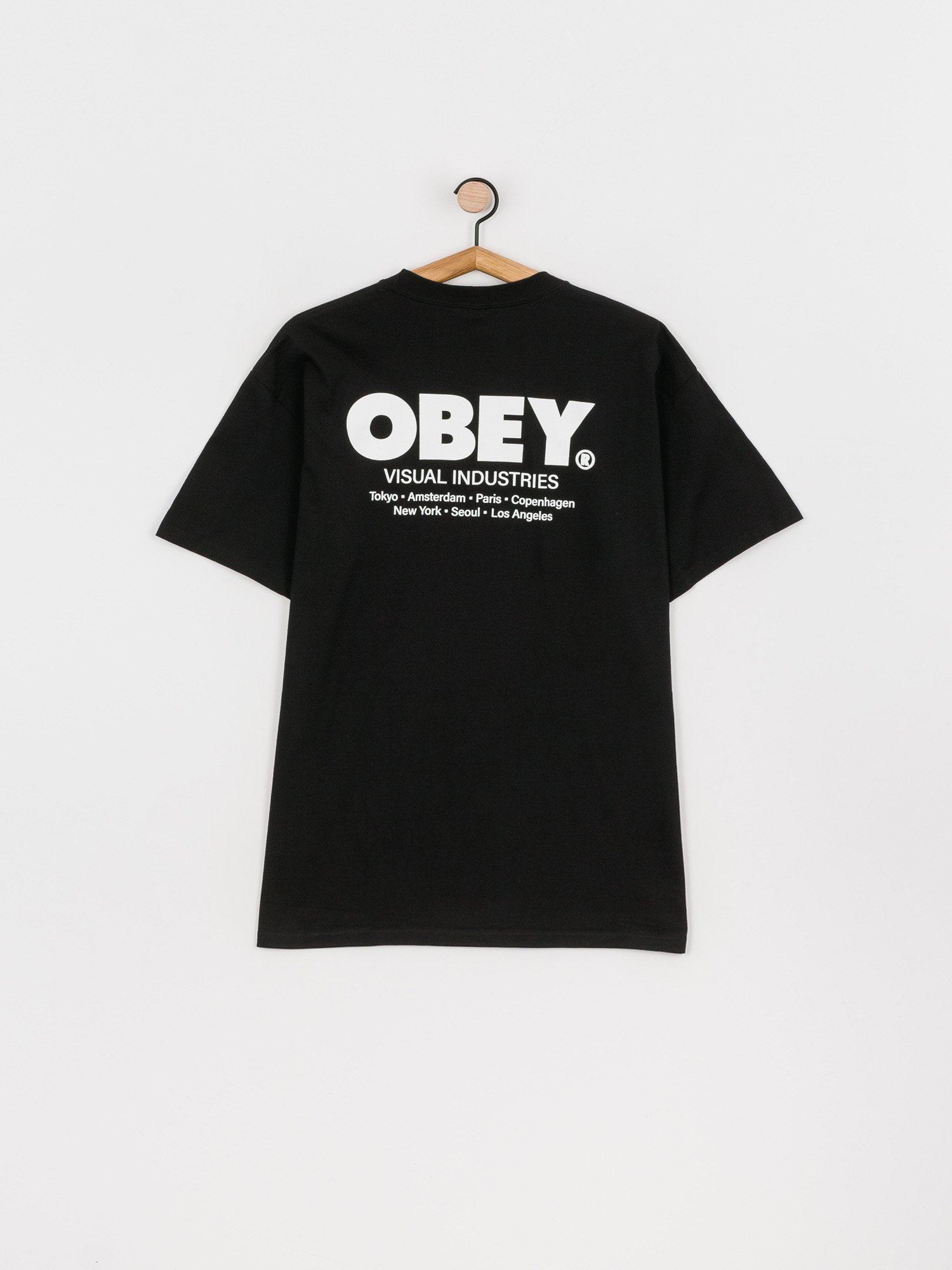 OBEY Visual Industries T-shirt (black)