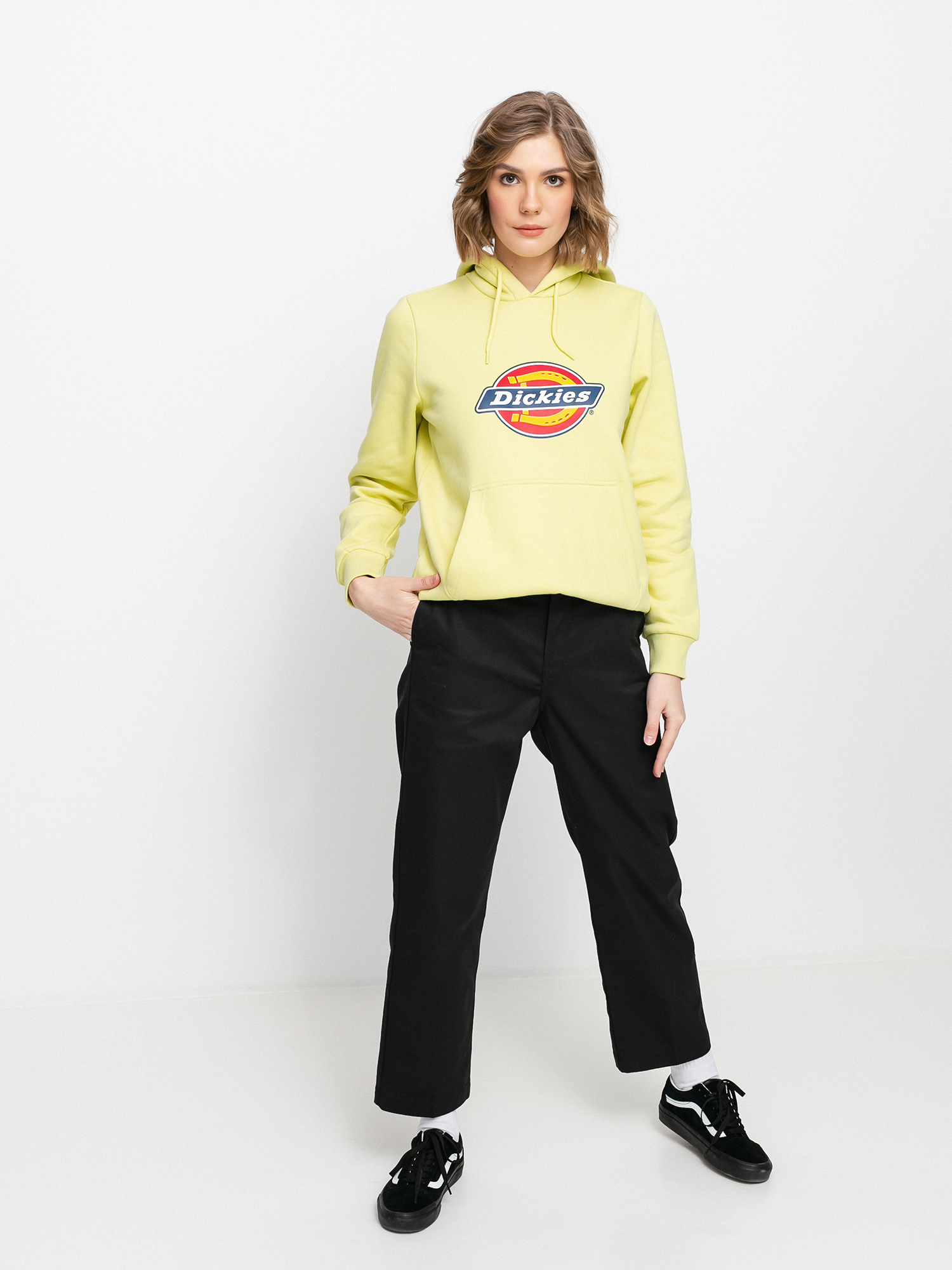 Dickies Icon Logo HD Hoodie Wmn (mellow green)