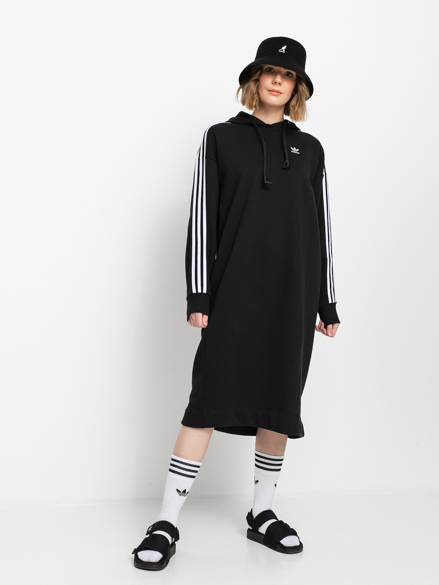 adidas Originals Hoodie Dress Kleid Wmn (black)
