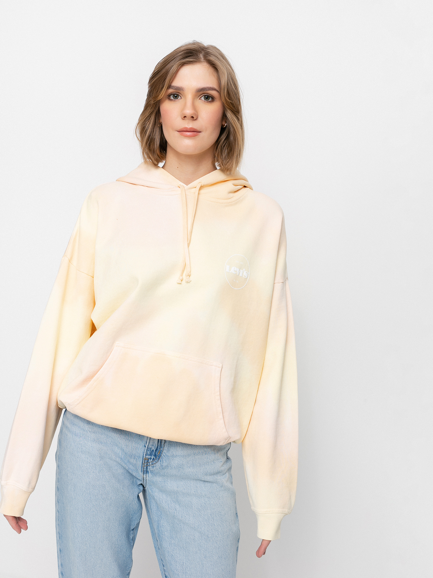 Levi's® Graphic Rider HD Hoodie Wmn (pfd swirl dye opt tight loops)