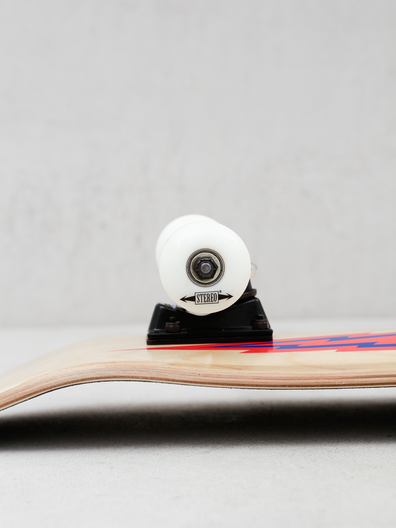 Stereo Lee Pastras Raygun Skateboard (wood/red)