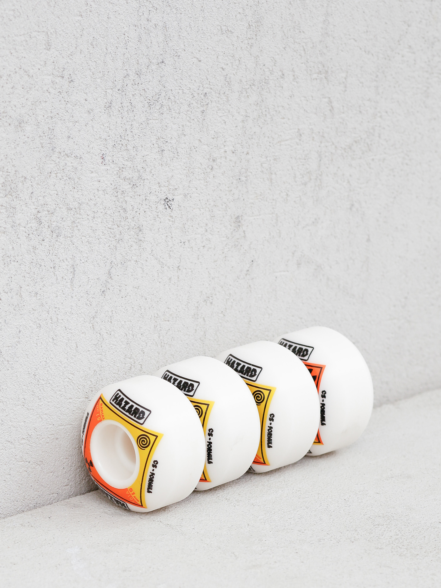 Hazard Bio City Street Rollen (white)