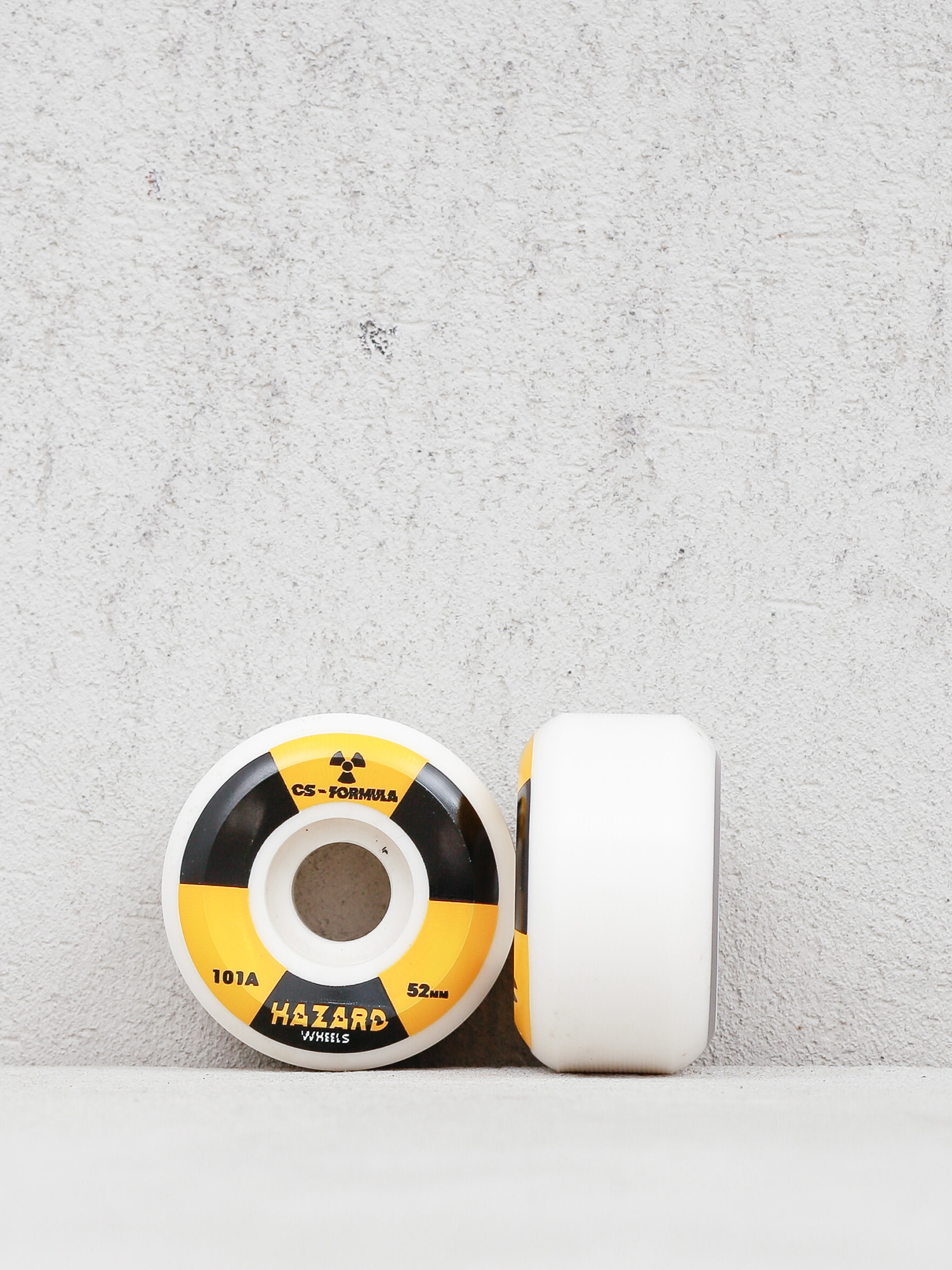 Hazard Radioactive City Street Rollen (white)