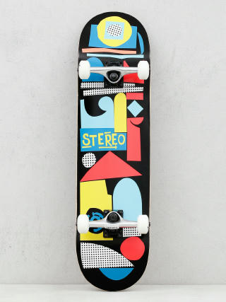 Stereo Team Collage Skateboard (black/multicolor)