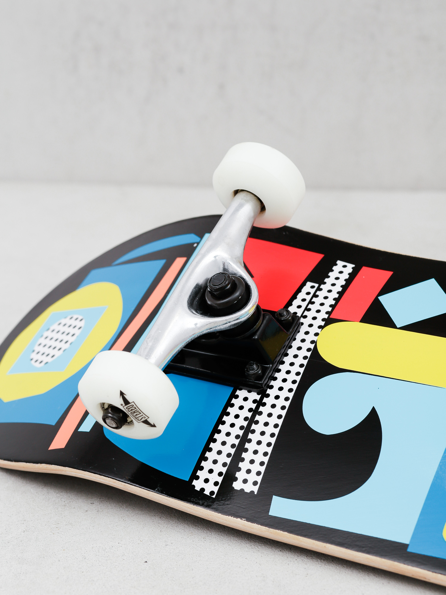 Stereo Team Collage Skateboard (black/multicolor)