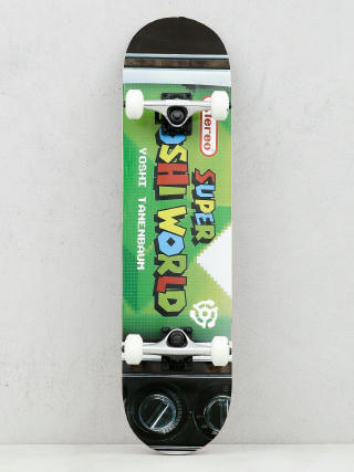 Stereo Super Yoshi World Skateboard (green/multicolor)