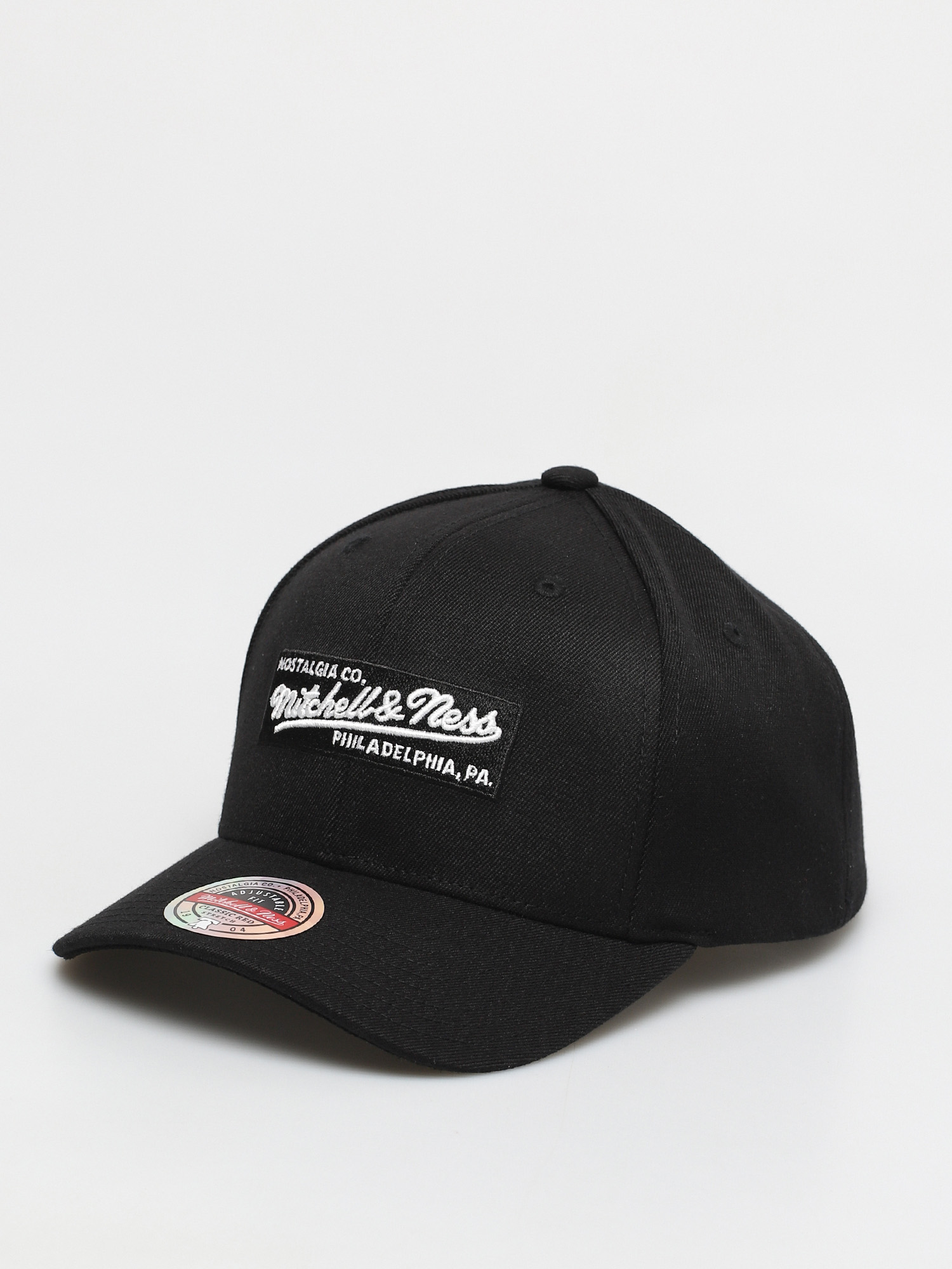 Mitchell & Ness Box Logo Redline ZD Cap (branded/black)