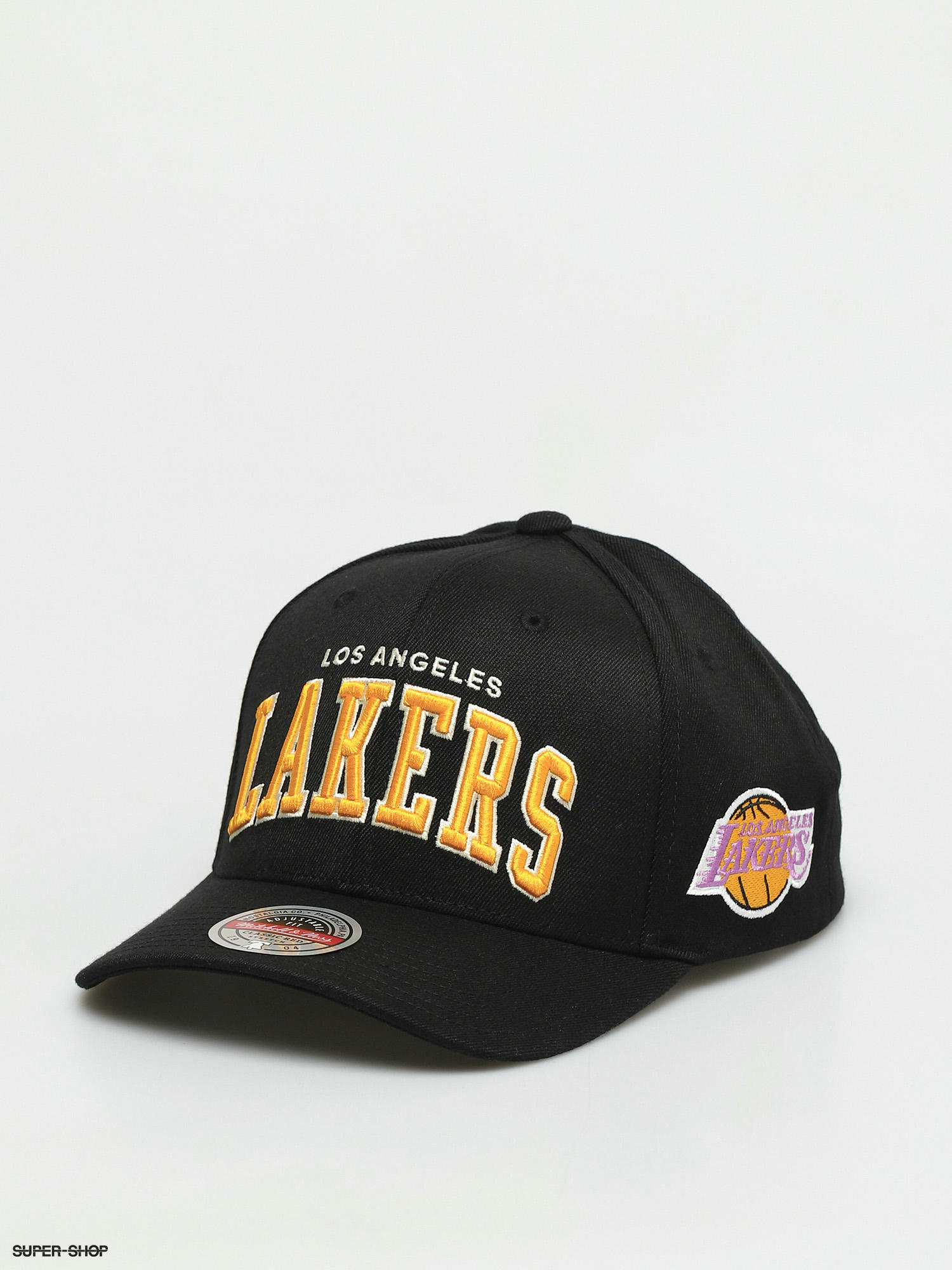 MITCHELL & NESS LOS ANGELES LAKERS BASEBALL CAP COLOR BLACK YELLOW