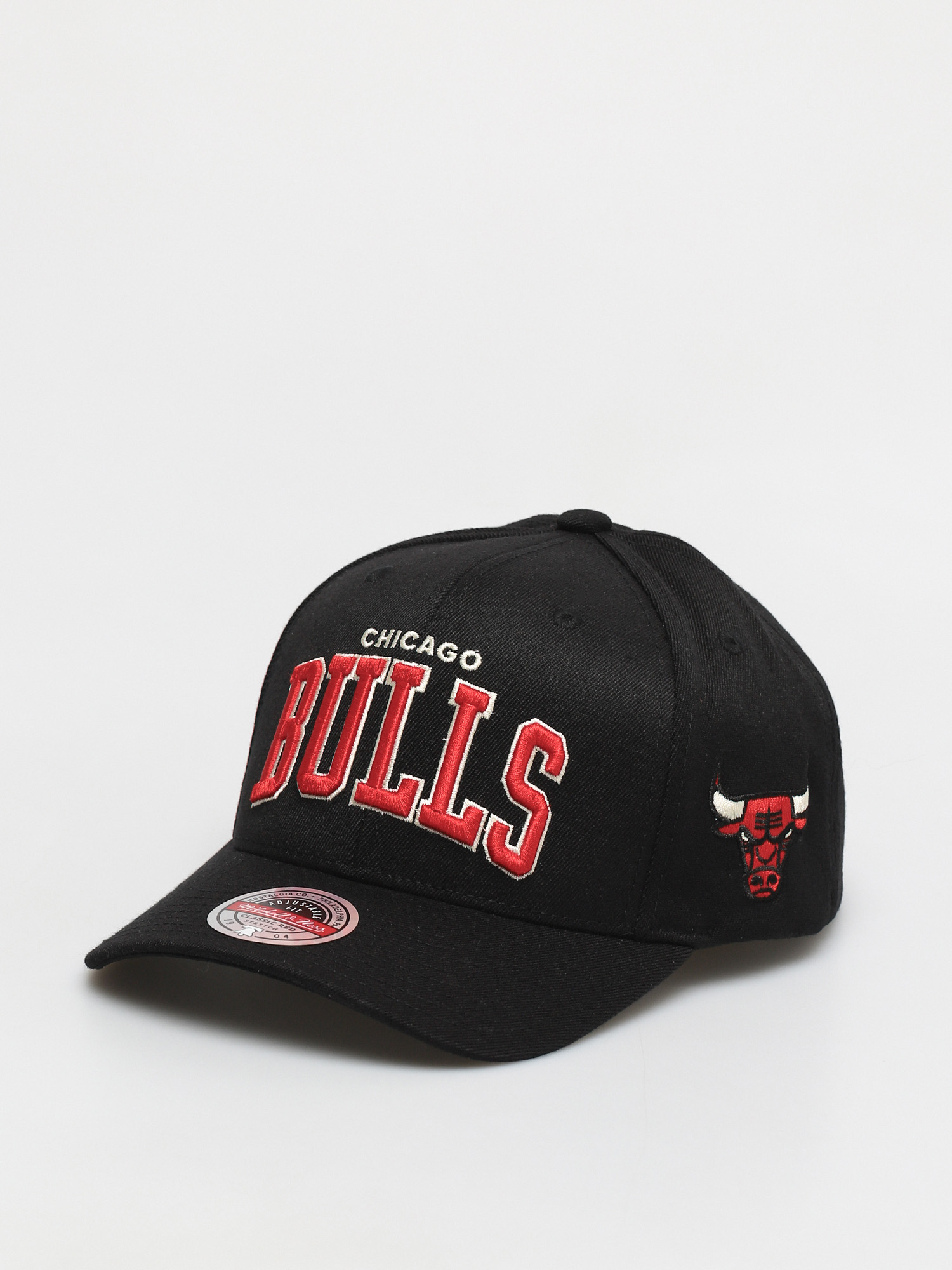 Chicago Bulls Mitchell & Ness Toss Up Snapback Vintage Hat