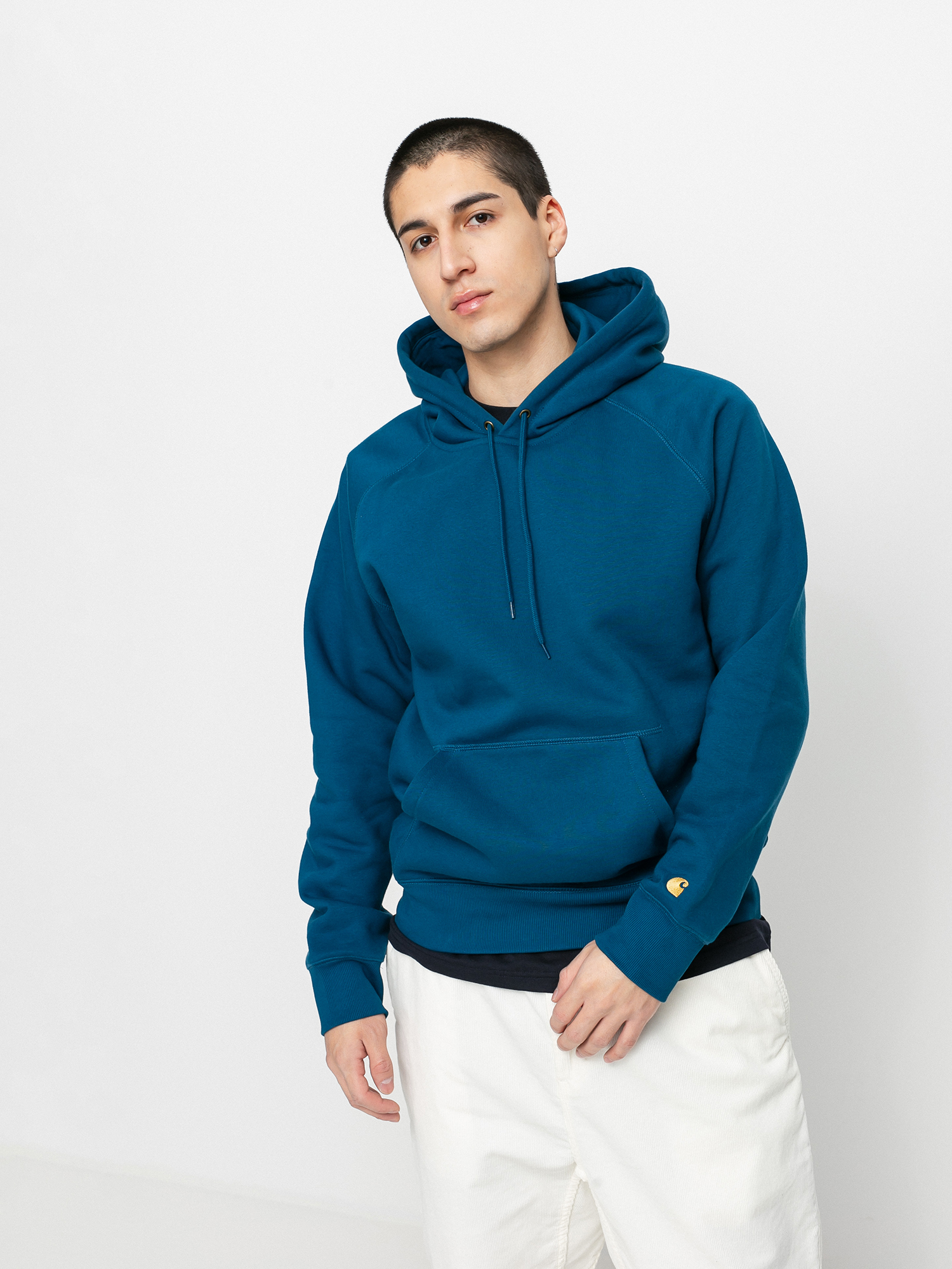 Carhartt WIP Chase HD Hoodie (corse/gold)