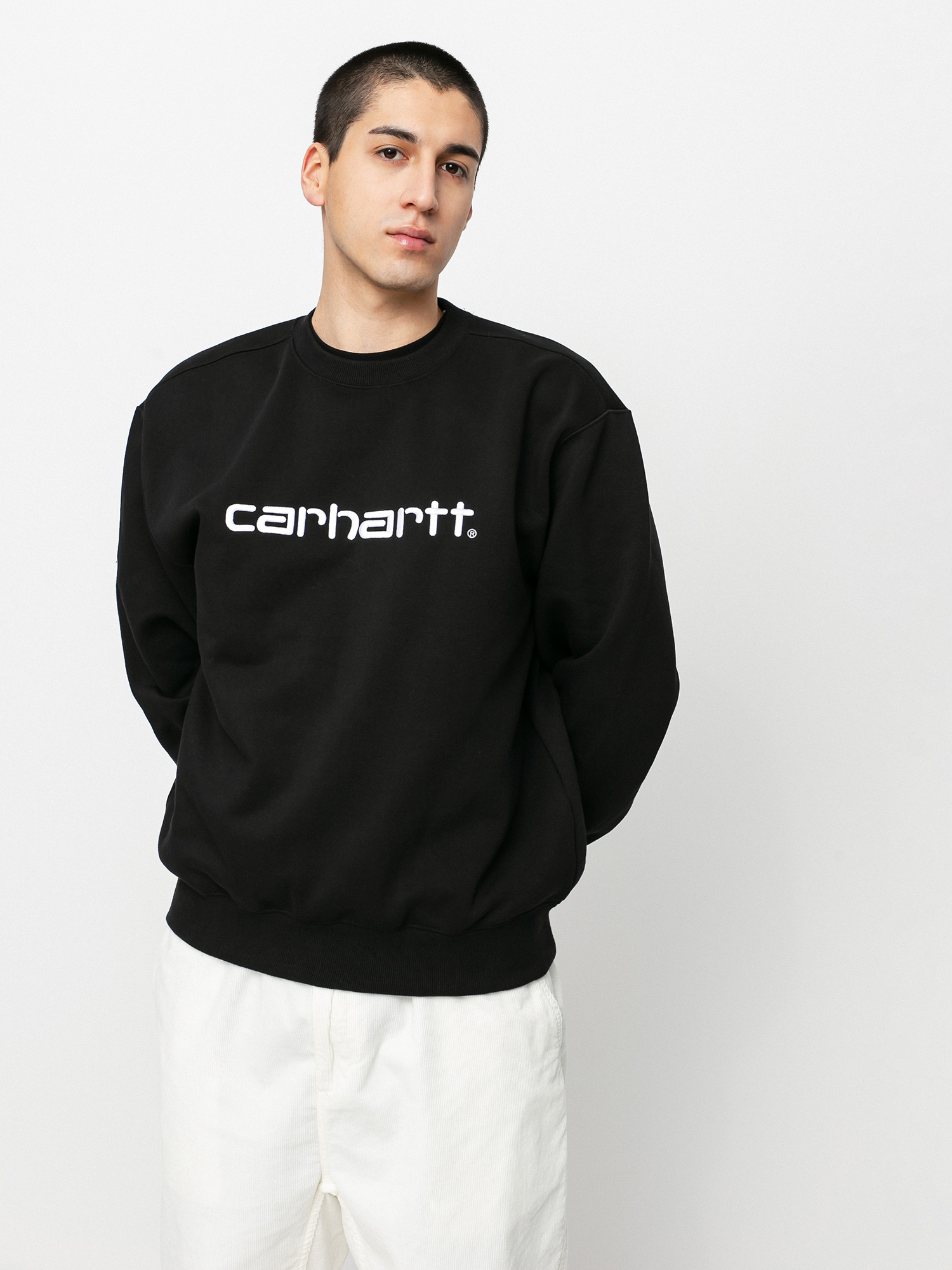 carhartt black crew neck