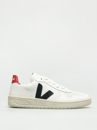 Veja V-10 Shoes (leather extra white nautico pekin)