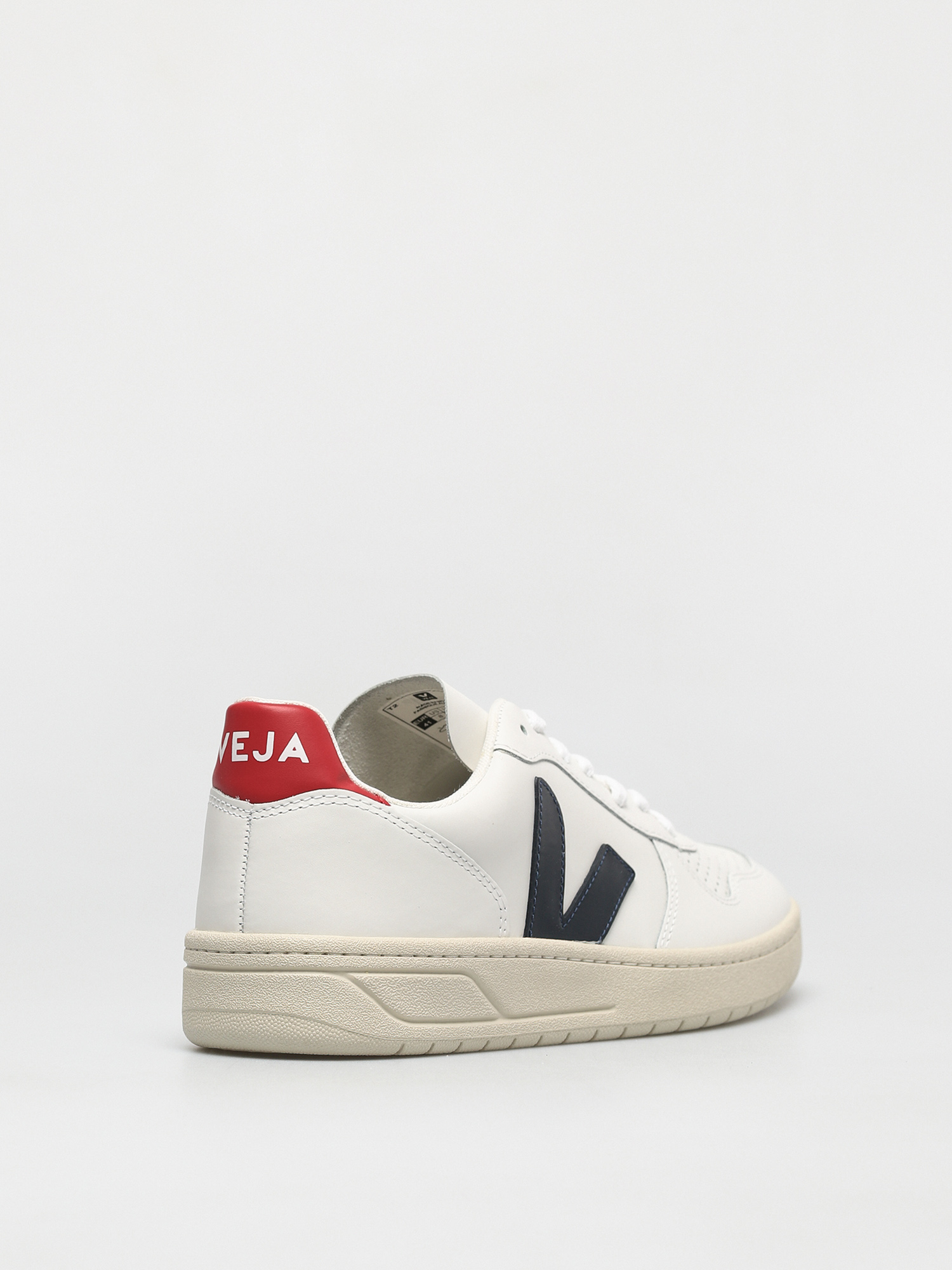 Veja V-10 Schuhe (leather extra white nautico pekin)