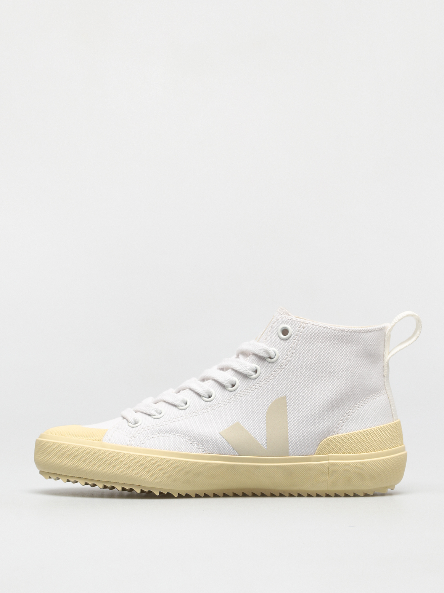 Veja Nova High Shoes Wmn (canvas white butter sole)