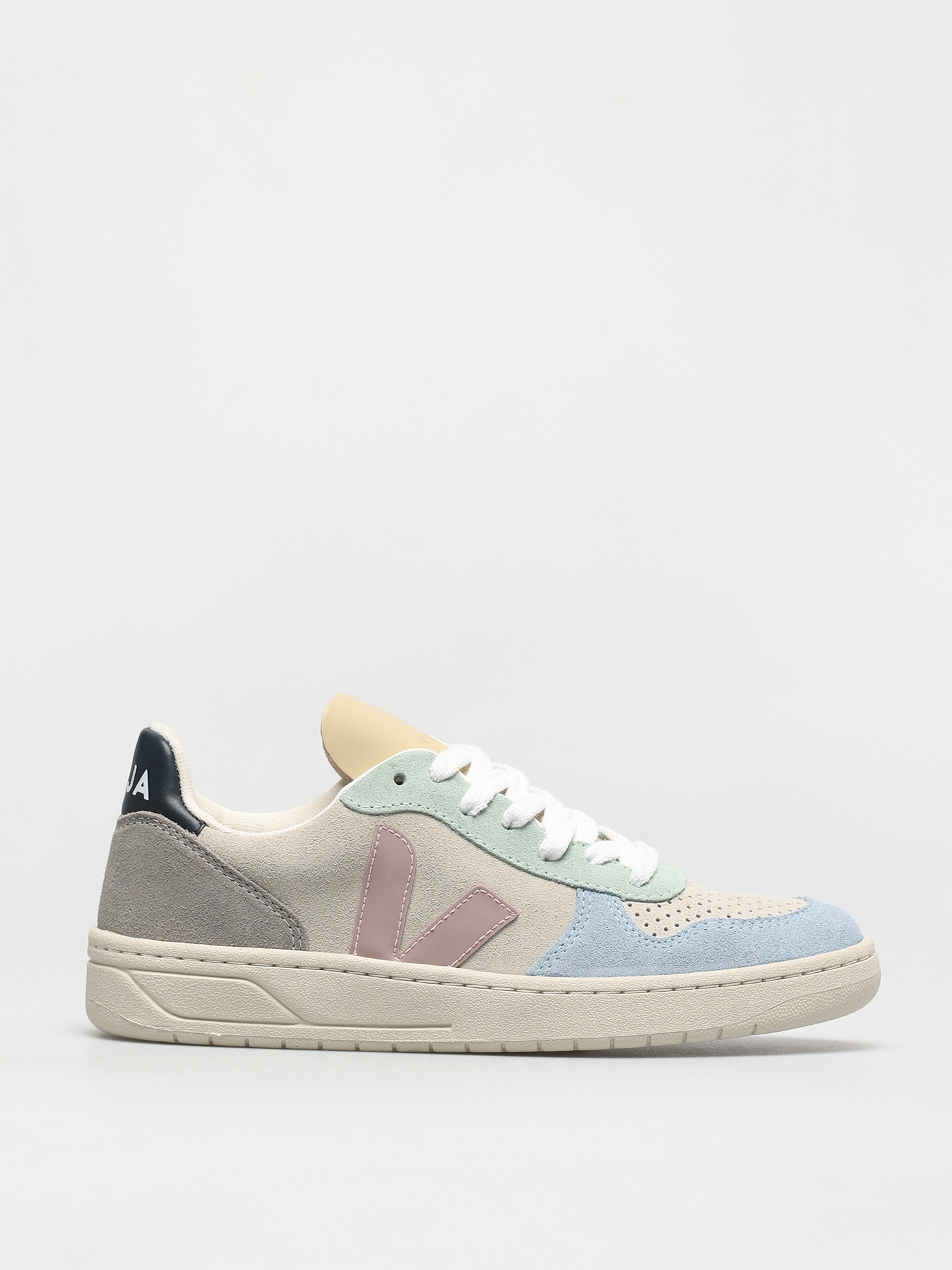 Veja V-10 Suede W - Asphaltgold