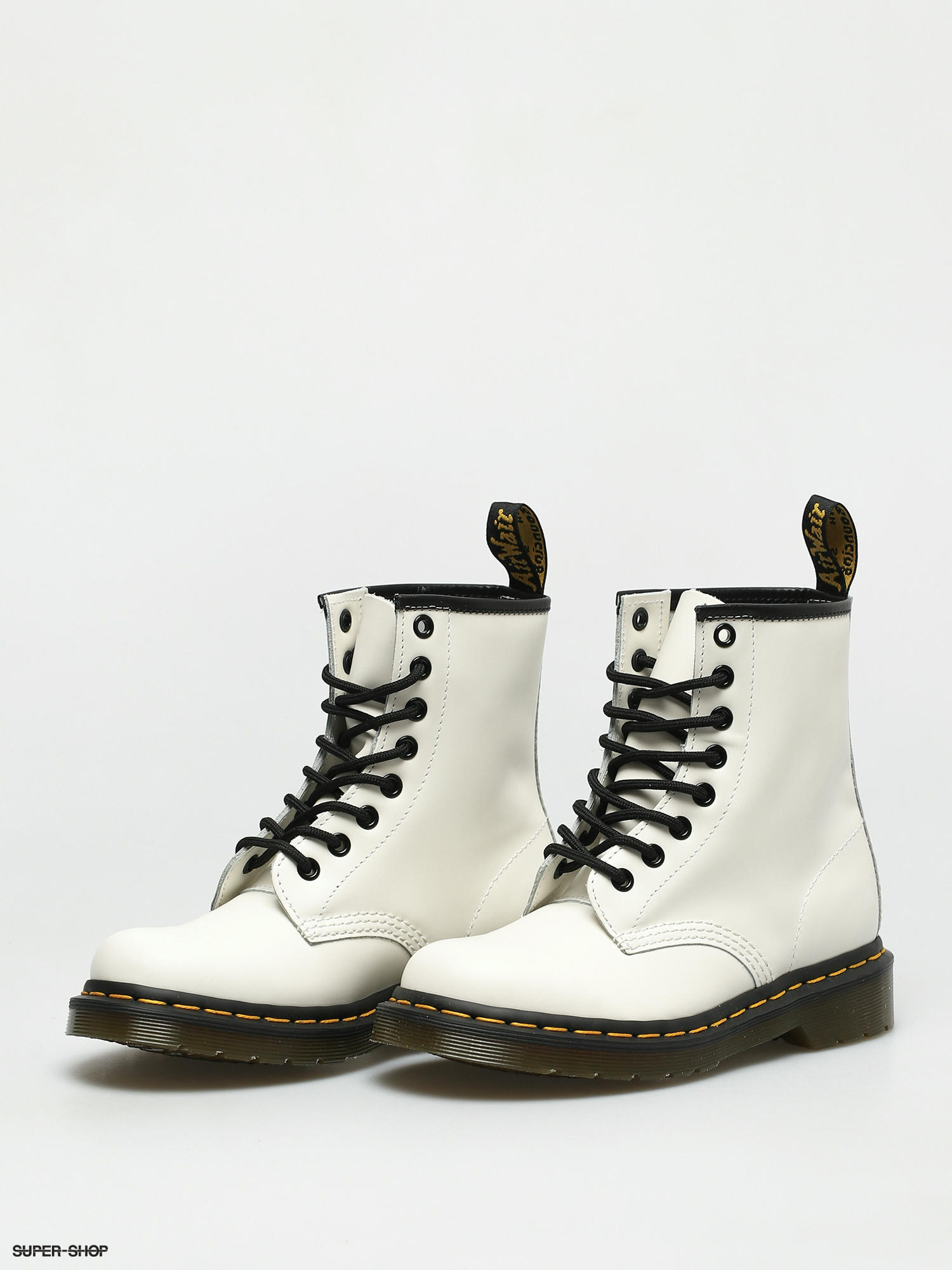 dr martens 1460 white smooth