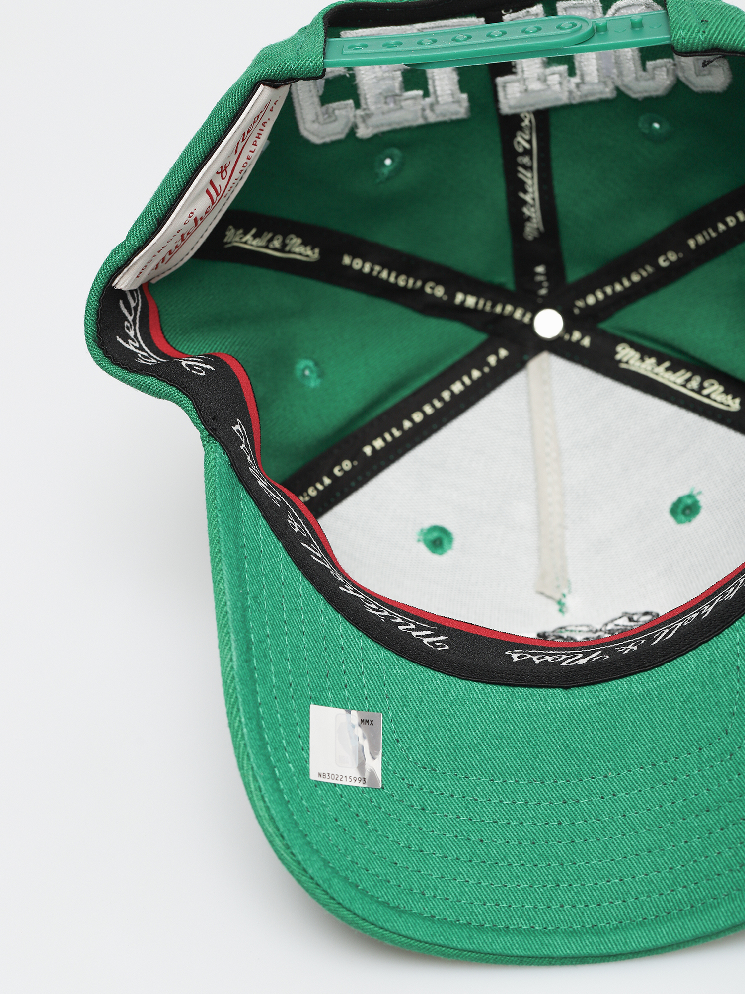 Mitchell & Ness Dropback Solid Redline ZD Cap (boston celtics/kelly green)
