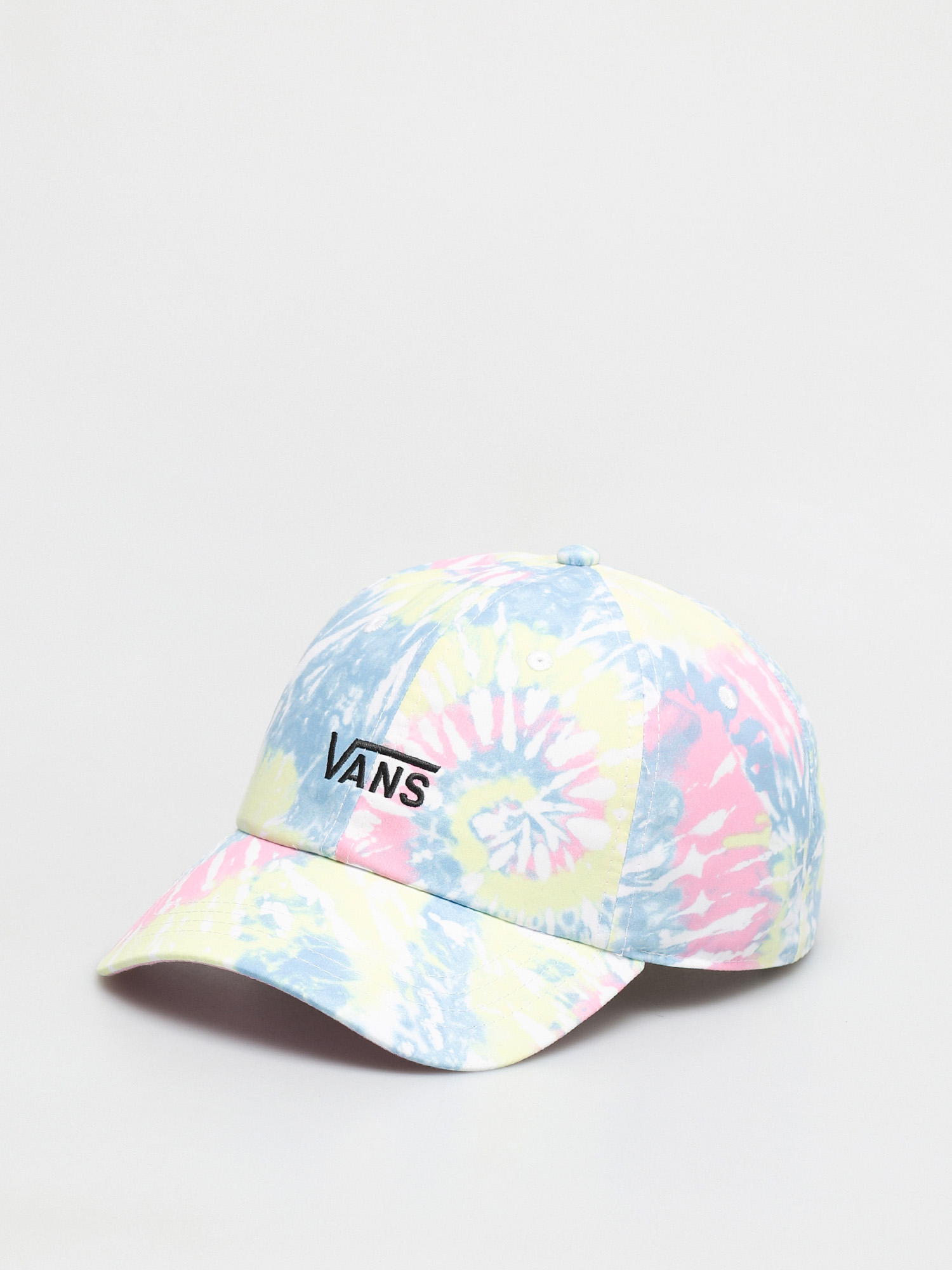VANS tie dye aura wash cap HUF Acid Wash Tie Dye Hat Cap Black Gray One Size Strapback  main image 3