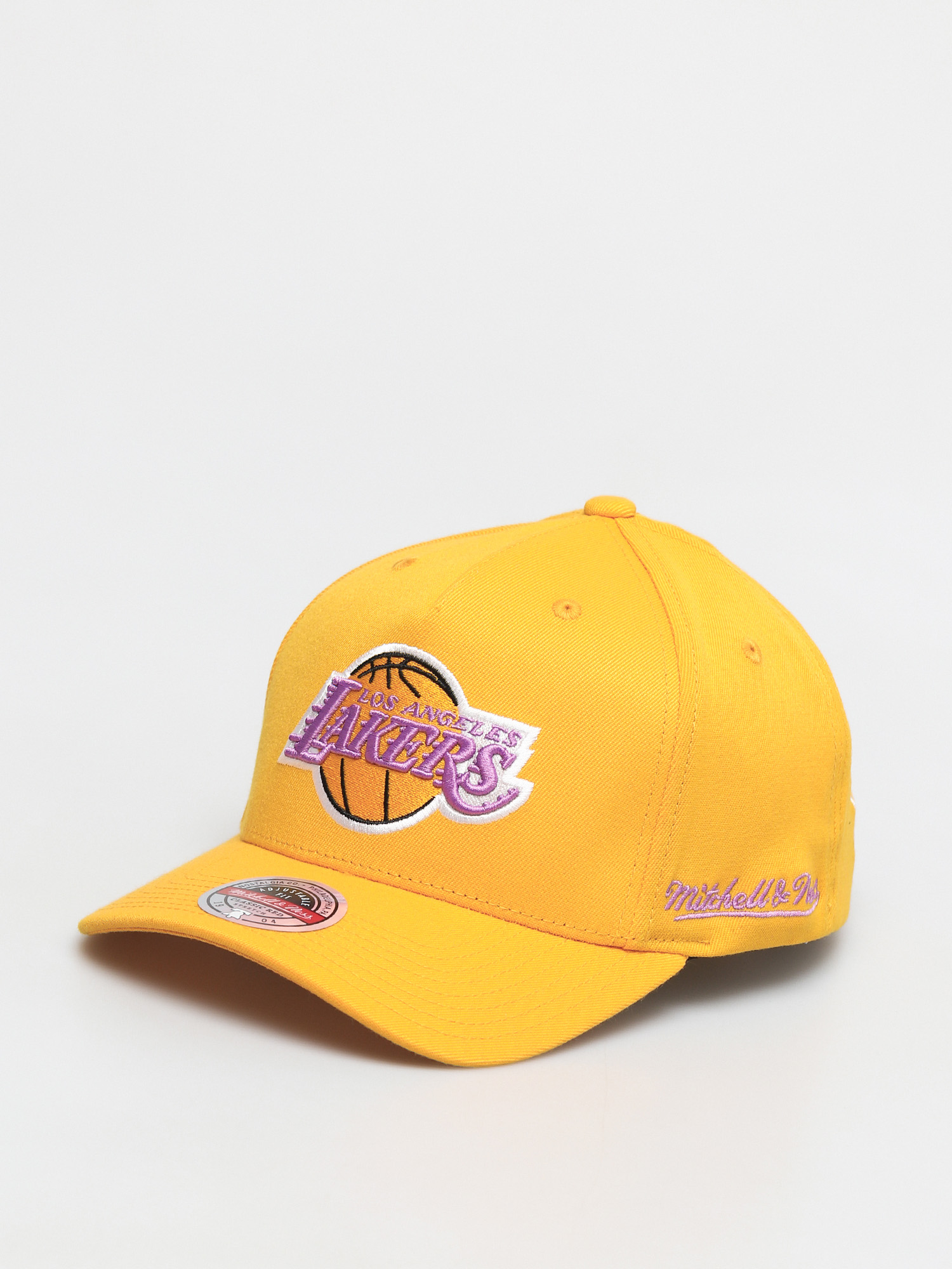 mitchell and ness lakers hat