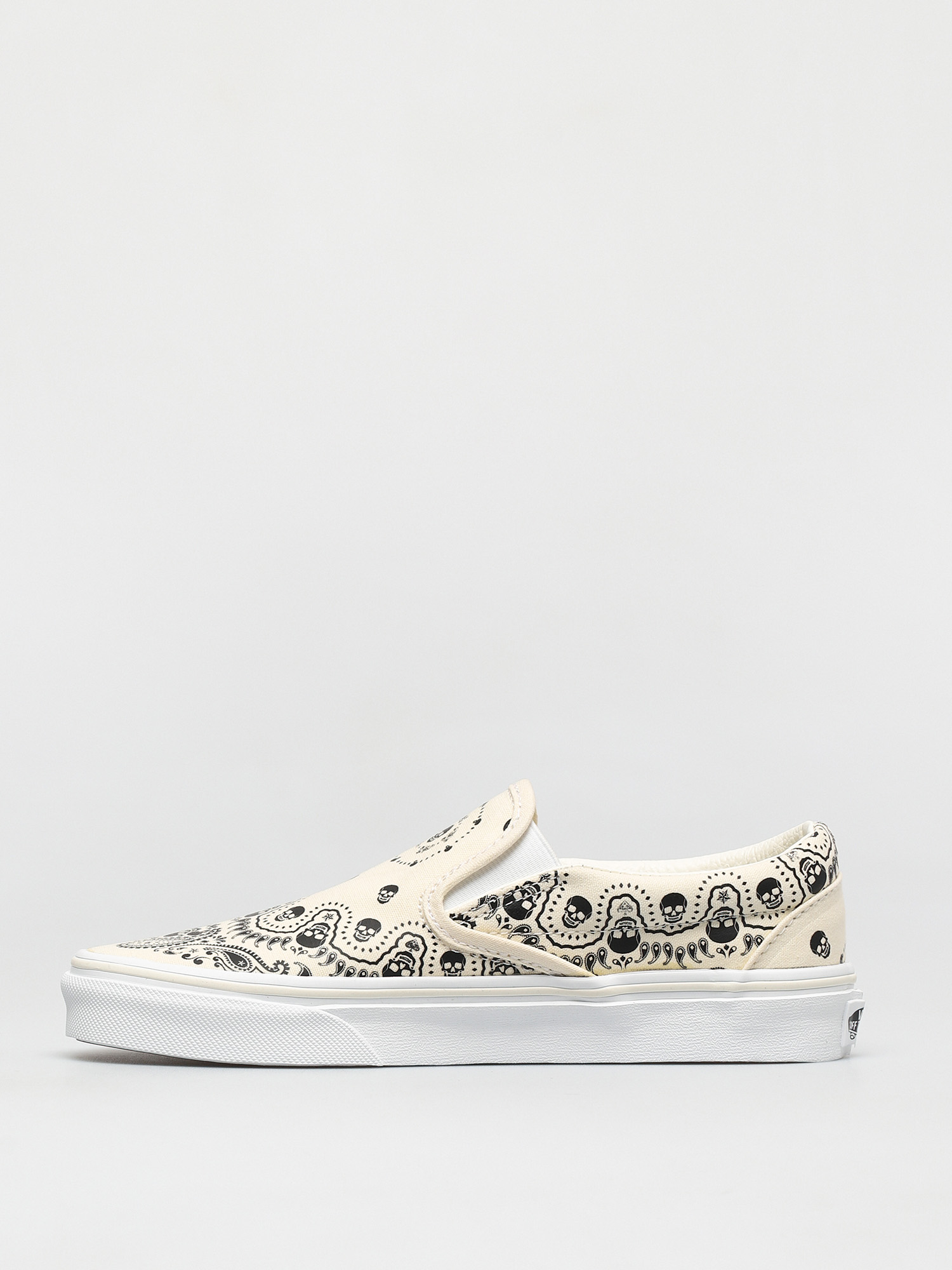 Vans Classic Slip On Shoes (bandana classic white/black)