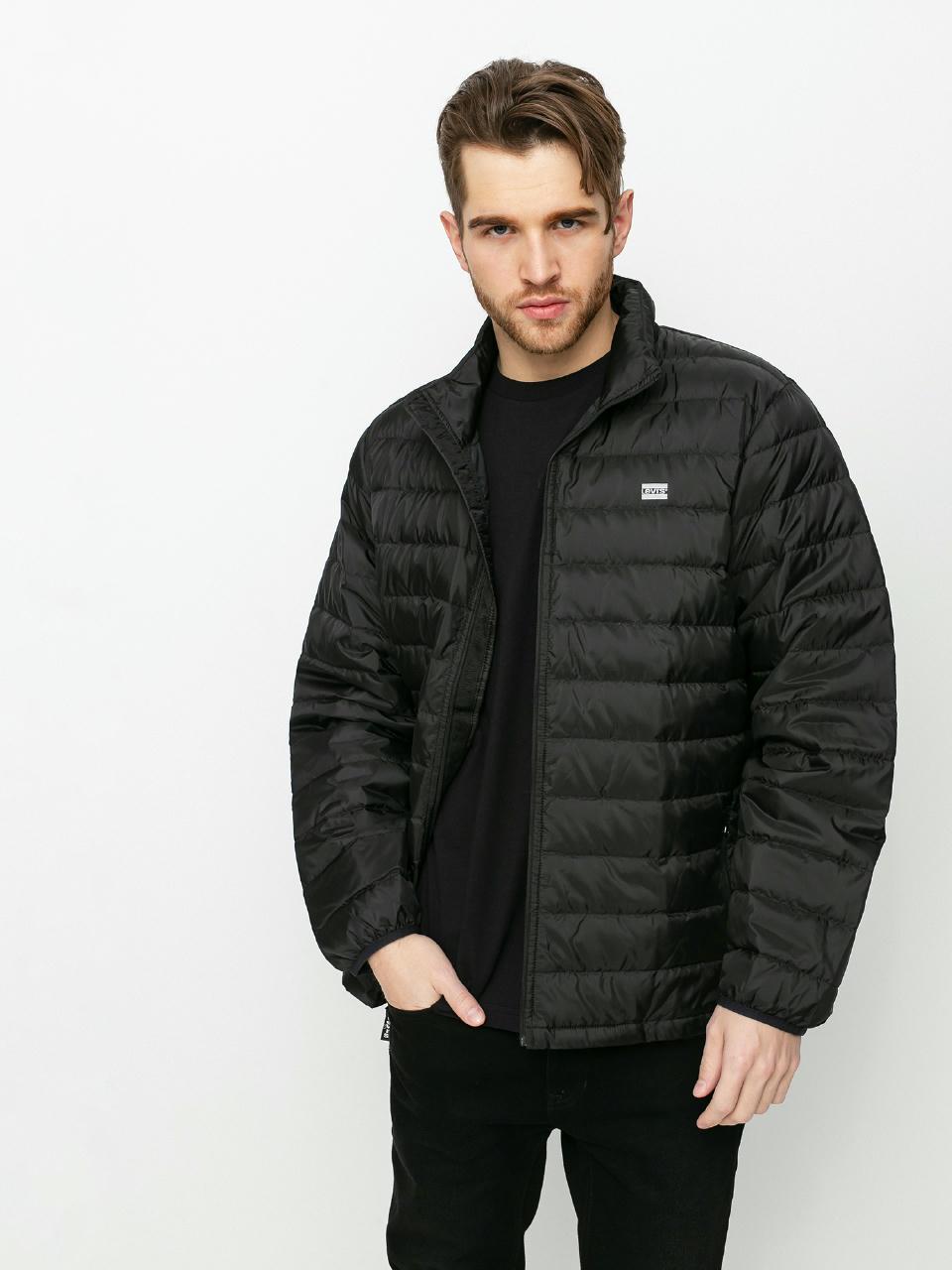 Levi's® Presidio Packable Jacket (mineral black)