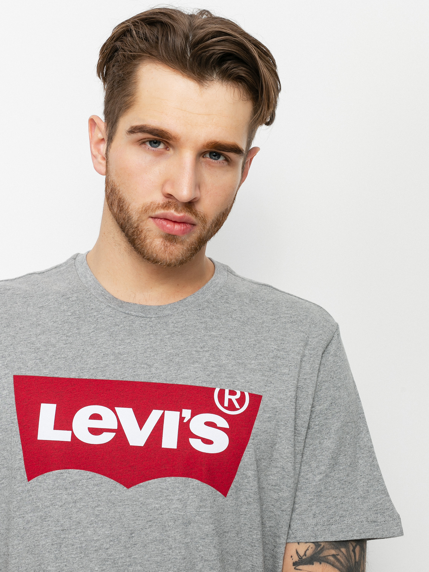 Levi's® Graphic T-shirt (heather grey)